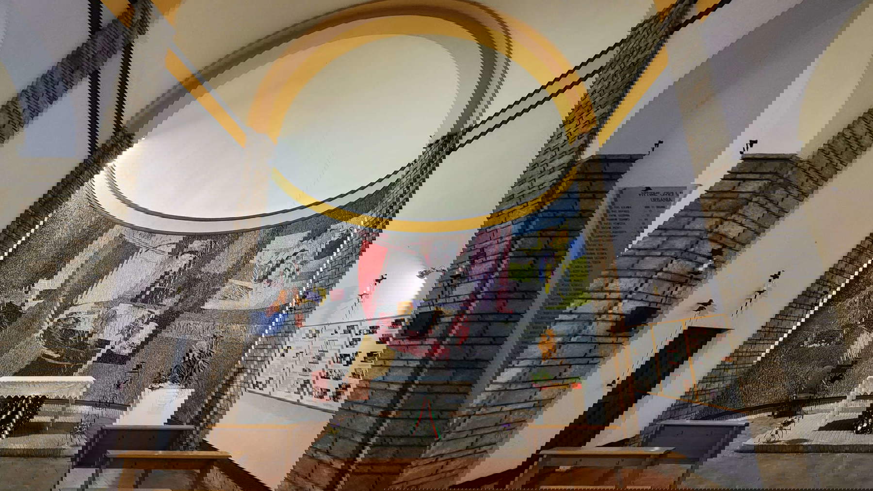 La Iglesia del Espíritu Santo en Urbania tras la reconstrucción