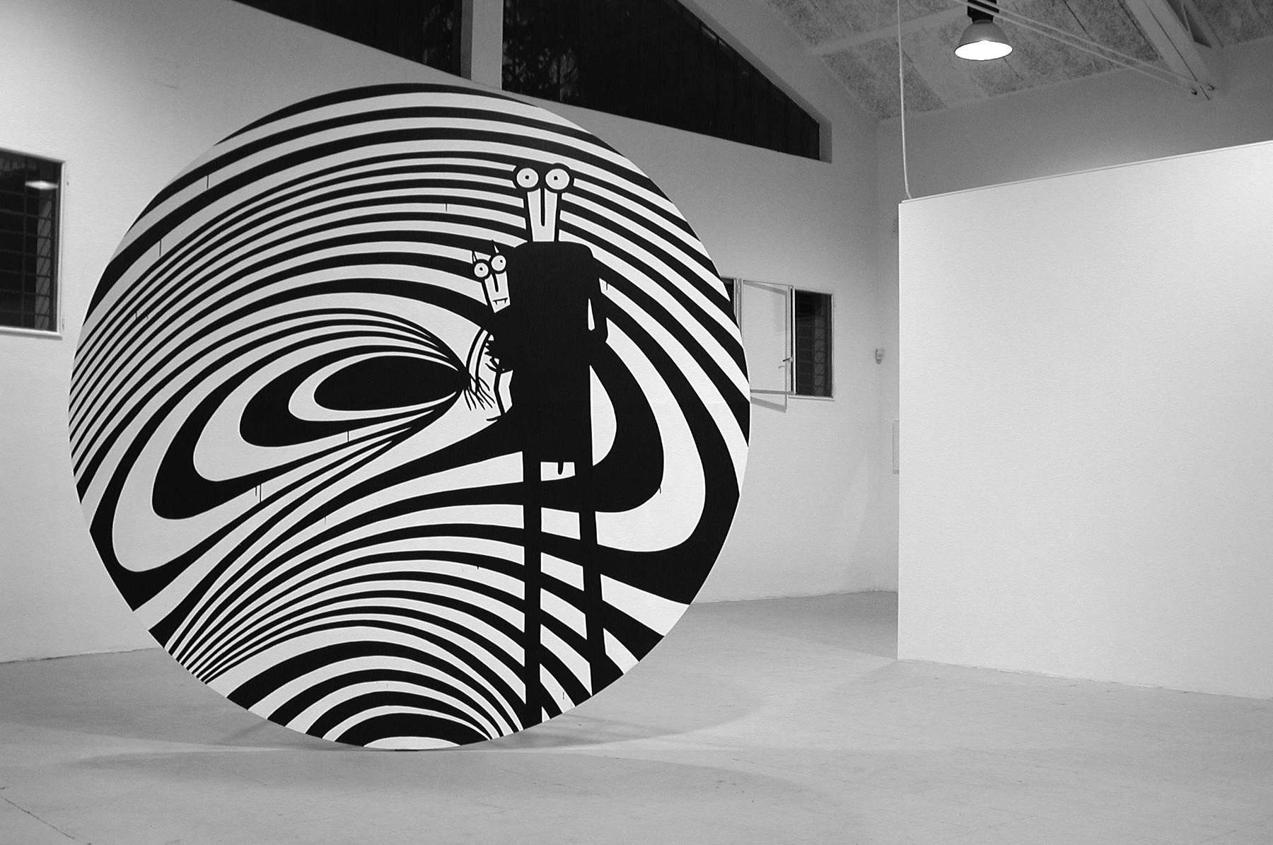 Fausto Gilberti, Born again (2004; acrylic on board, 300 cm) Fausto Gilberti, Born again (2004; acrylic on board, 300 cm)