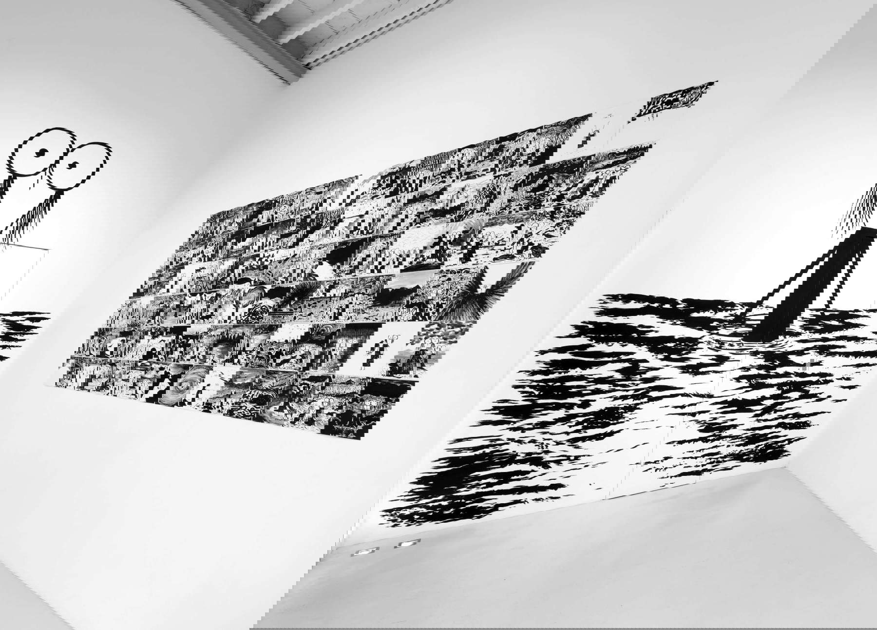 Fausto Gilberti, Drawings from Fear, Wizard gallery, Milan. Photo: Antonio Maniscalco Fausto Gilberti, Drawings from Fear, Wizard gallery, Milan. Photo: Antonio Maniscalco
