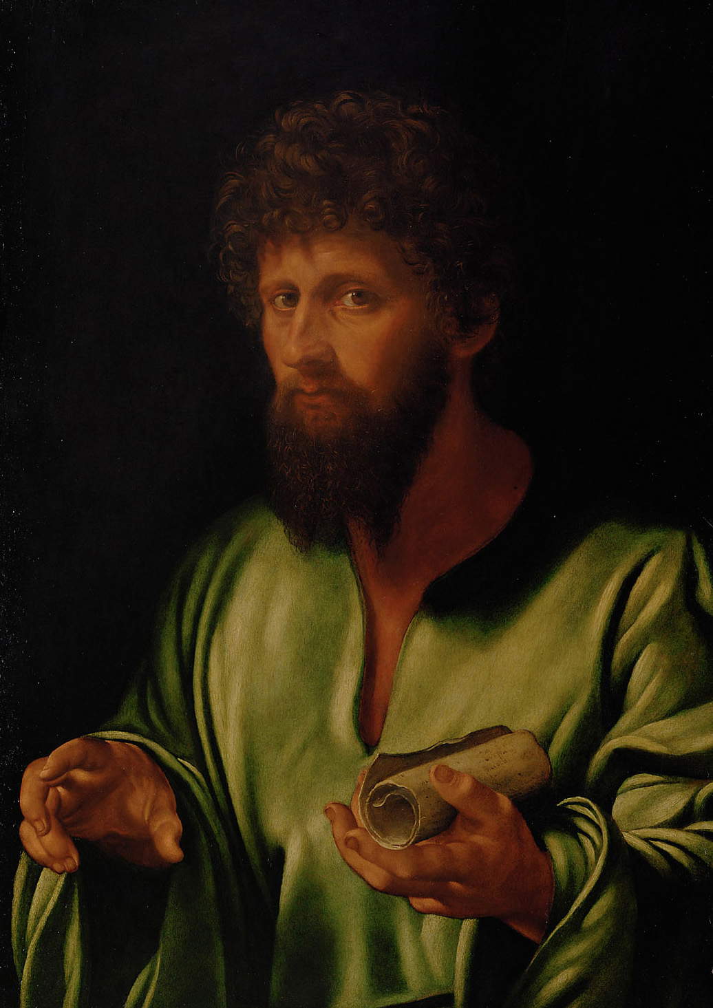 Giovanni Girolamo Savoldo, Un filósofo (década de 1620; óleo sobre tabla, 79 x 57 cm; Viena, Kunsthistorisches Museum) Giovanni Girolamo Savoldo, Un filósofo (década de 1620; óleo sobre tabla, 79 x 57 cm; Viena, Kunsthistorisches Museum)