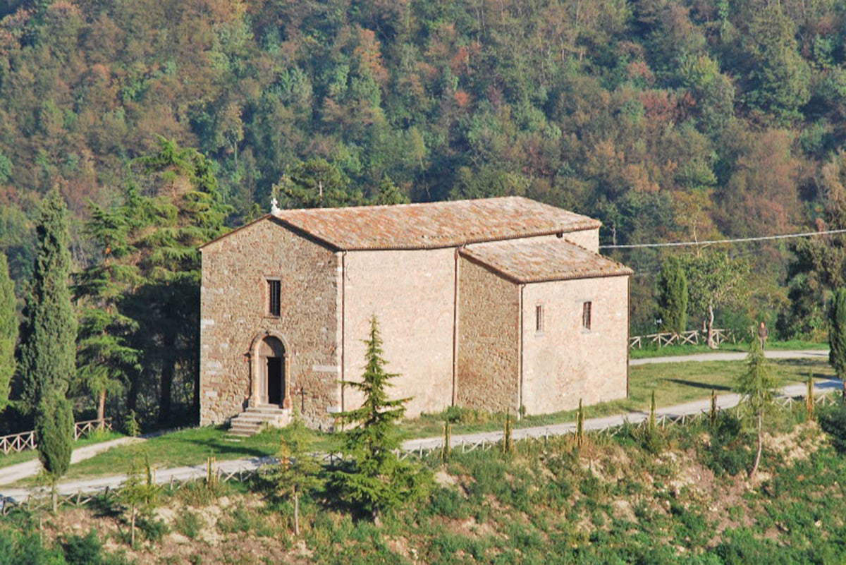 Pieve di Montesorbo. Photo : Municipalité de Mercato Saraceno Pieve di Montesorbo. Photo : Municipalité de Mercato Saraceno