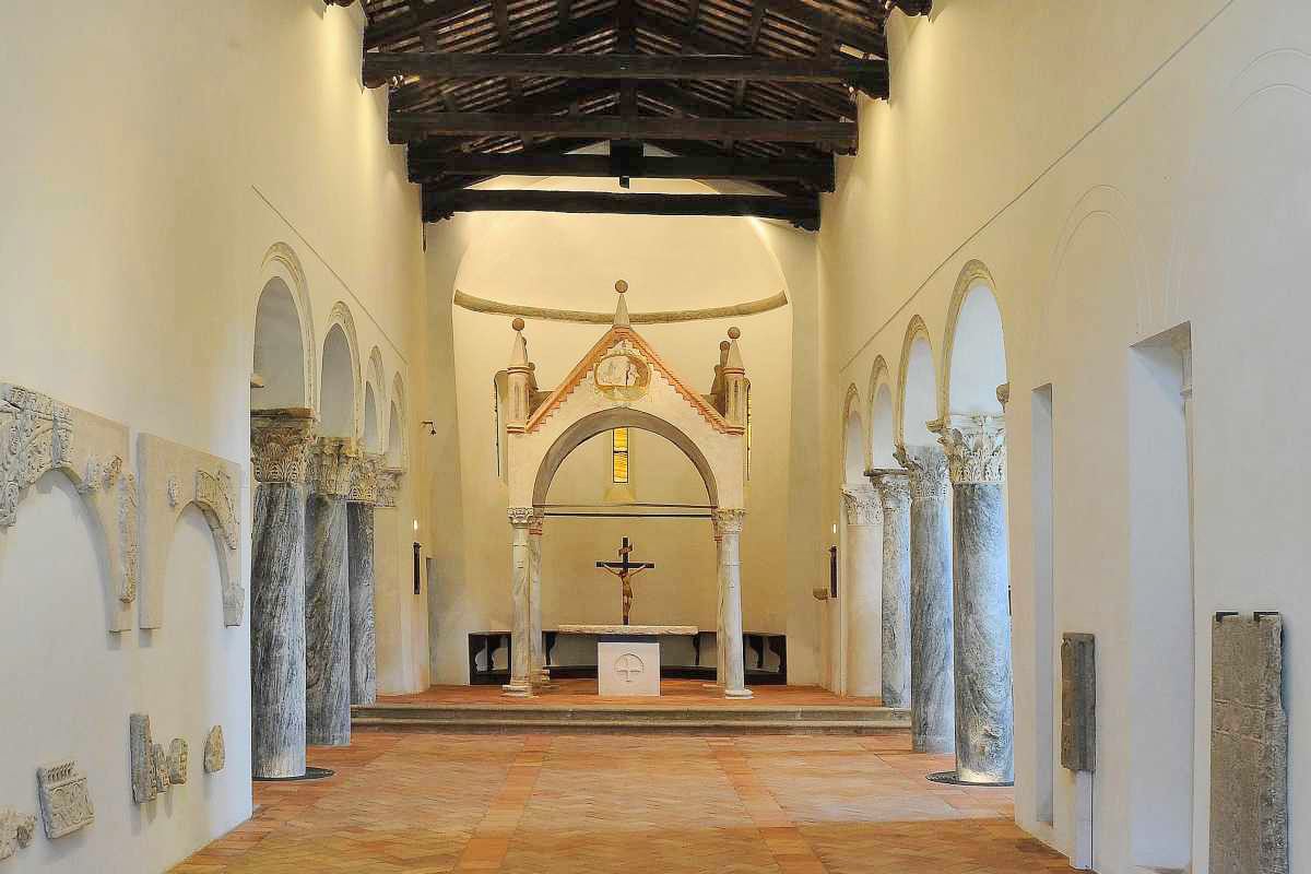 Pieve di Montesorbo. Photo : Municipalité de Mercato Saraceno Pieve di Montesorbo. Photo : Municipalité de Mercato Saraceno