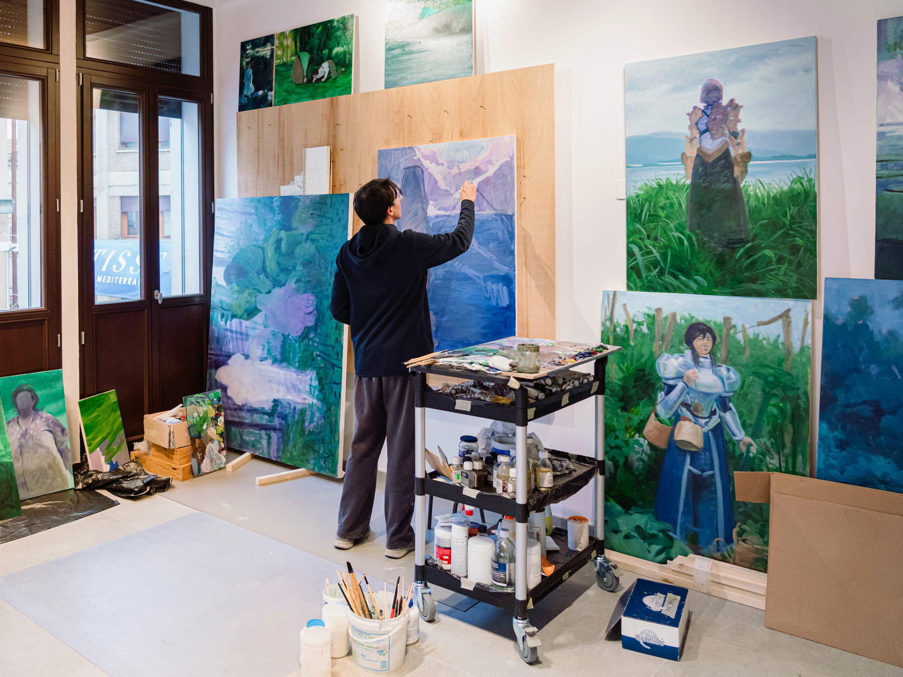 Emeroteca dell'arte. Photo: Nino Covre Emeroteca dell'arte. Photo: Nino Covre