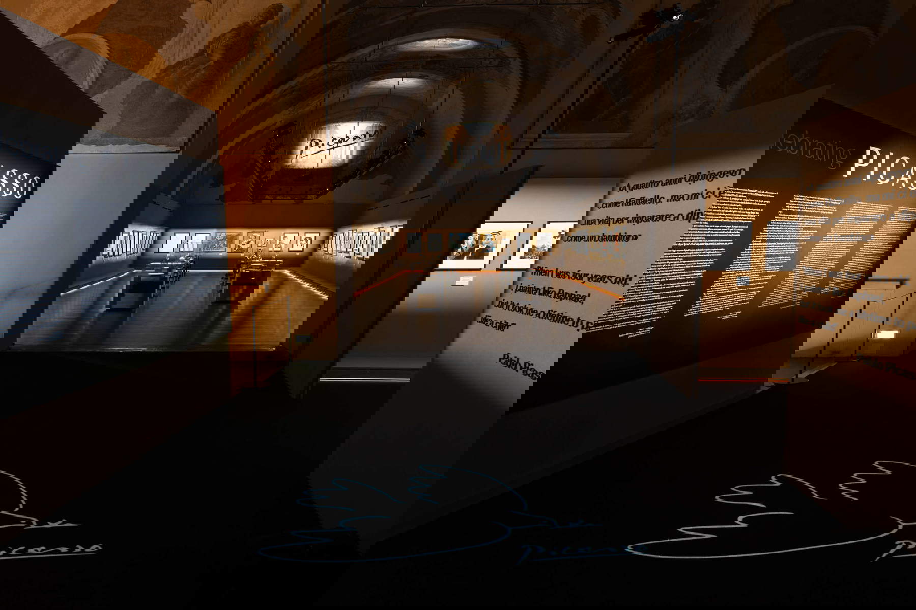 Instalaciones de la exposición Celebrating Picasso Instalaciones de la exposición Celebrating Picasso