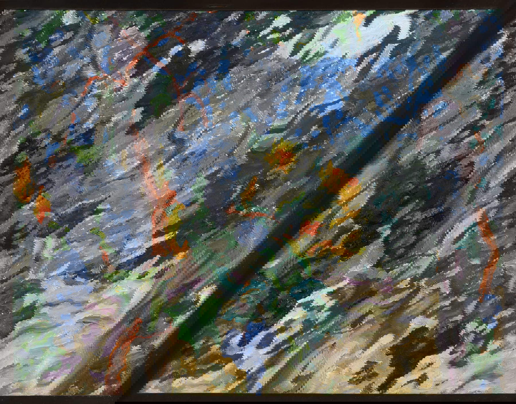 Carlo Levi, Vigna (1962; Öl auf Leinwand, 85 x 104 cm; Rom, Sammlung Spallone) Carlo Levi, Vigna (1962; Öl auf Leinwand, 85 x 104 cm; Rom, Sammlung Spallone)