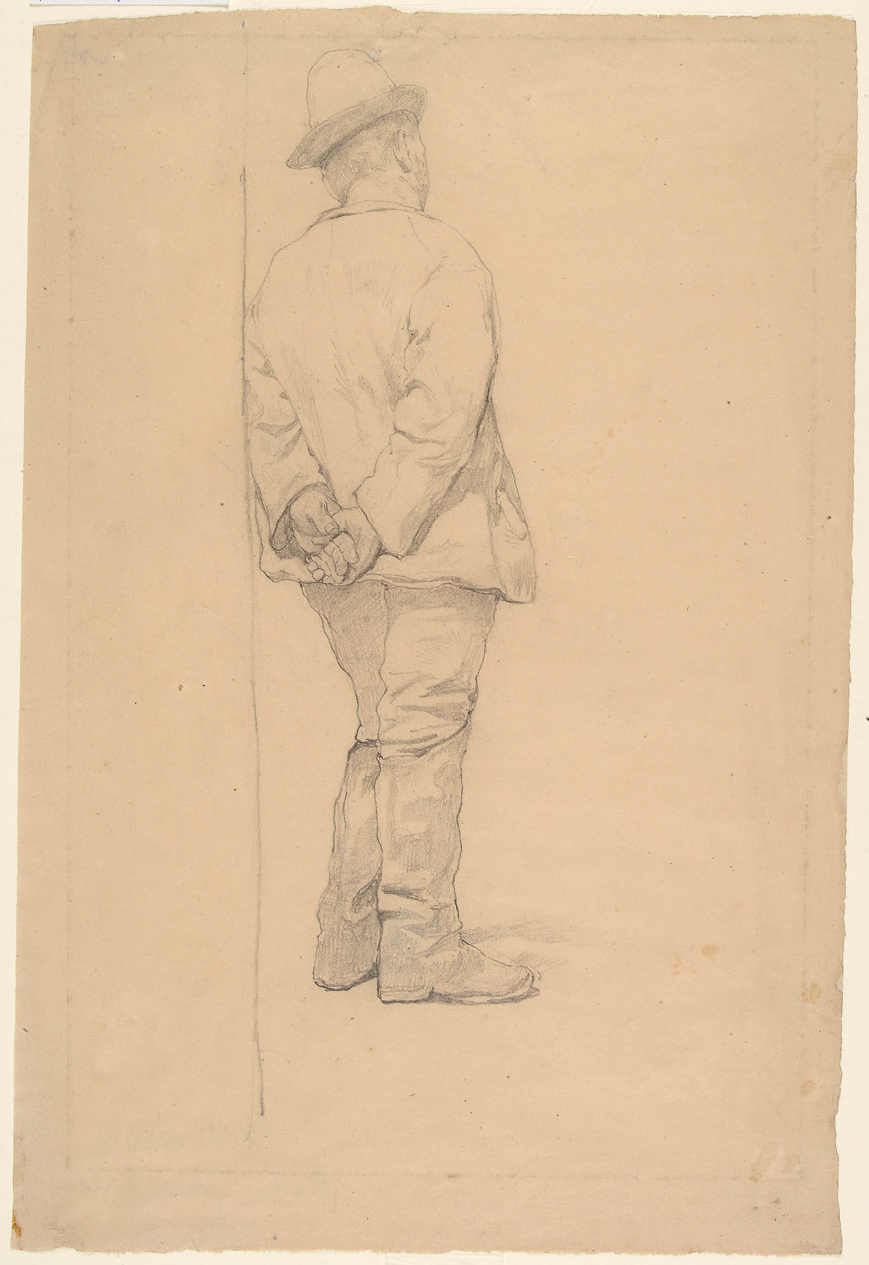 Giovanni Fattori, Peasant Study for 