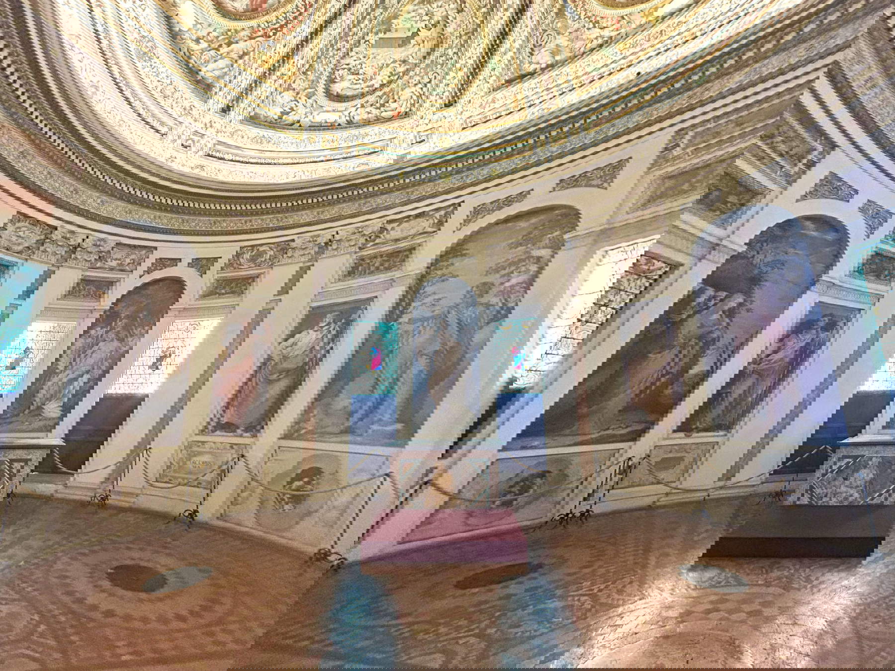 La capilla del Palacio Farnesio