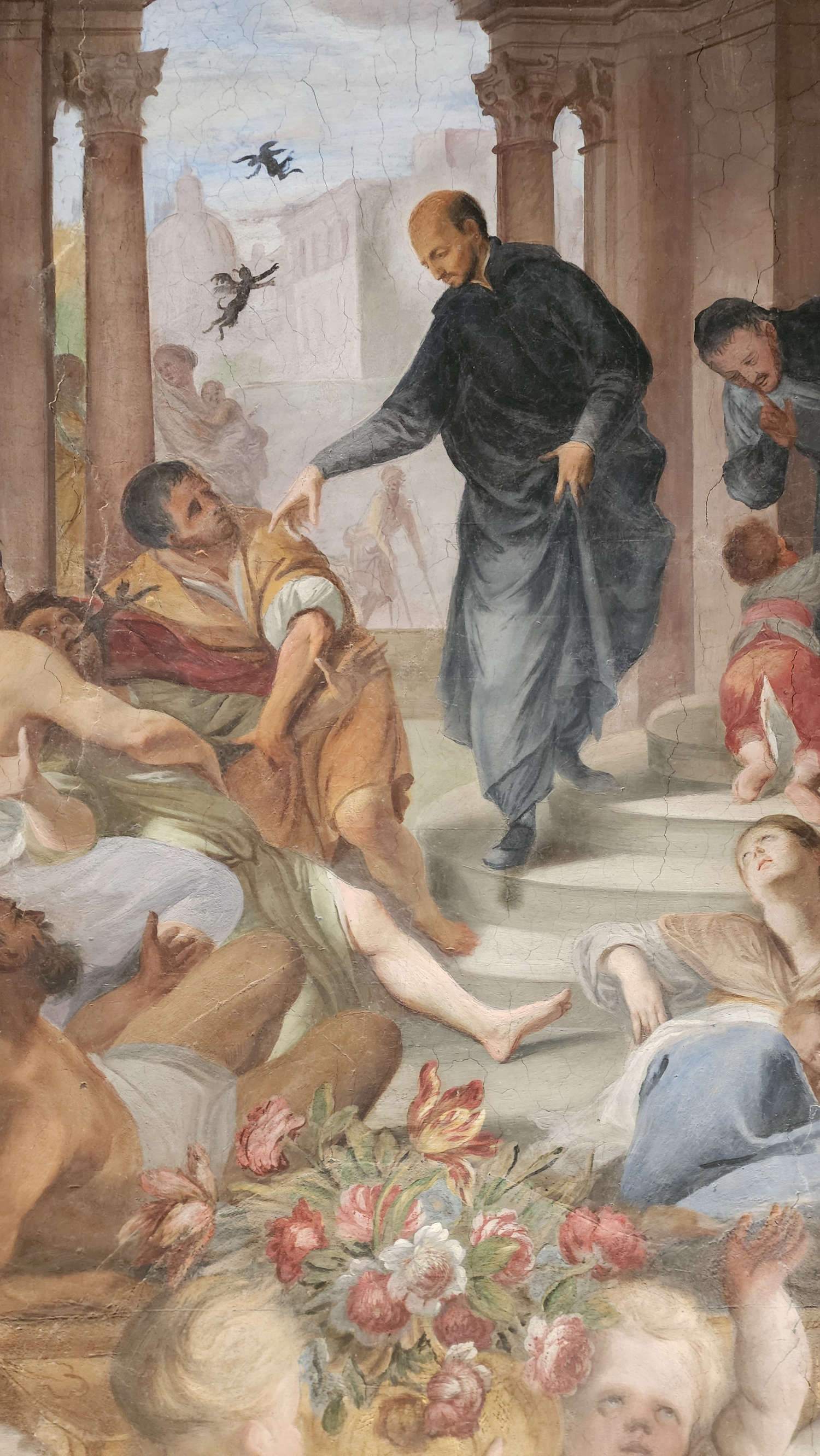 Der Korridor Andrea Pozzo