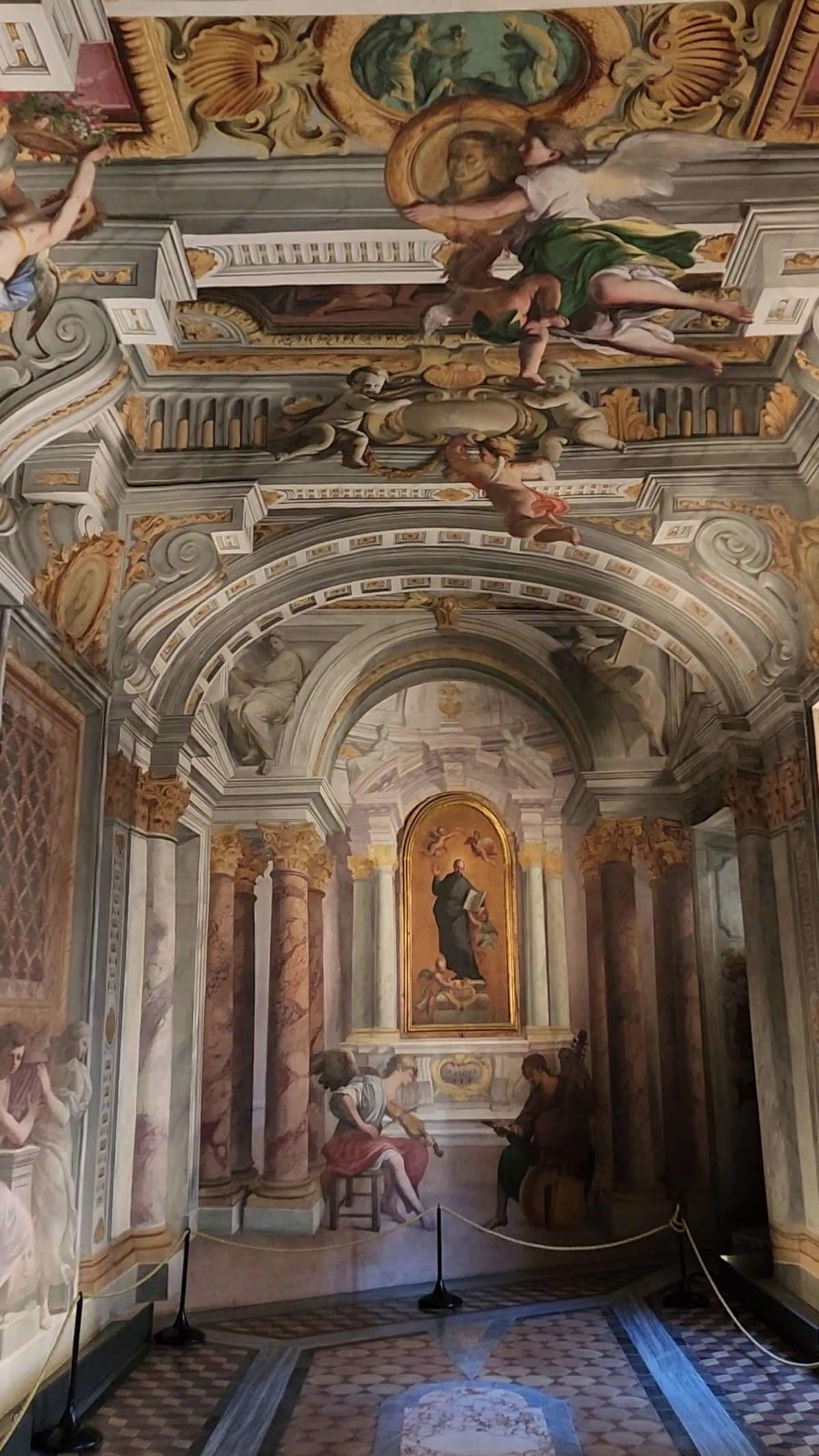 Der Korridor Andrea Pozzo