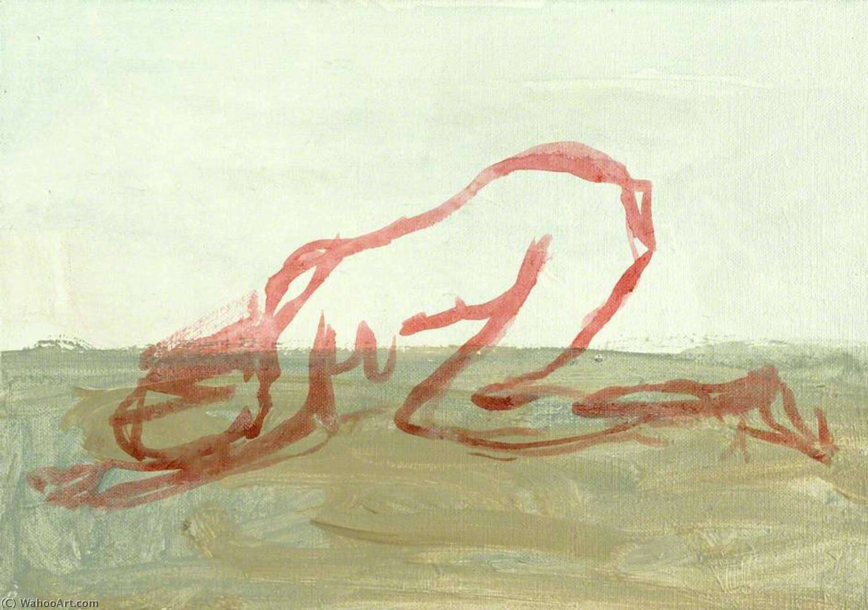 Tracey Emin, Trying to Find You 1 (2007; acrílico sobre lienzo, 21 x 29,8 cm; Londres, Royal Academy of Arts)