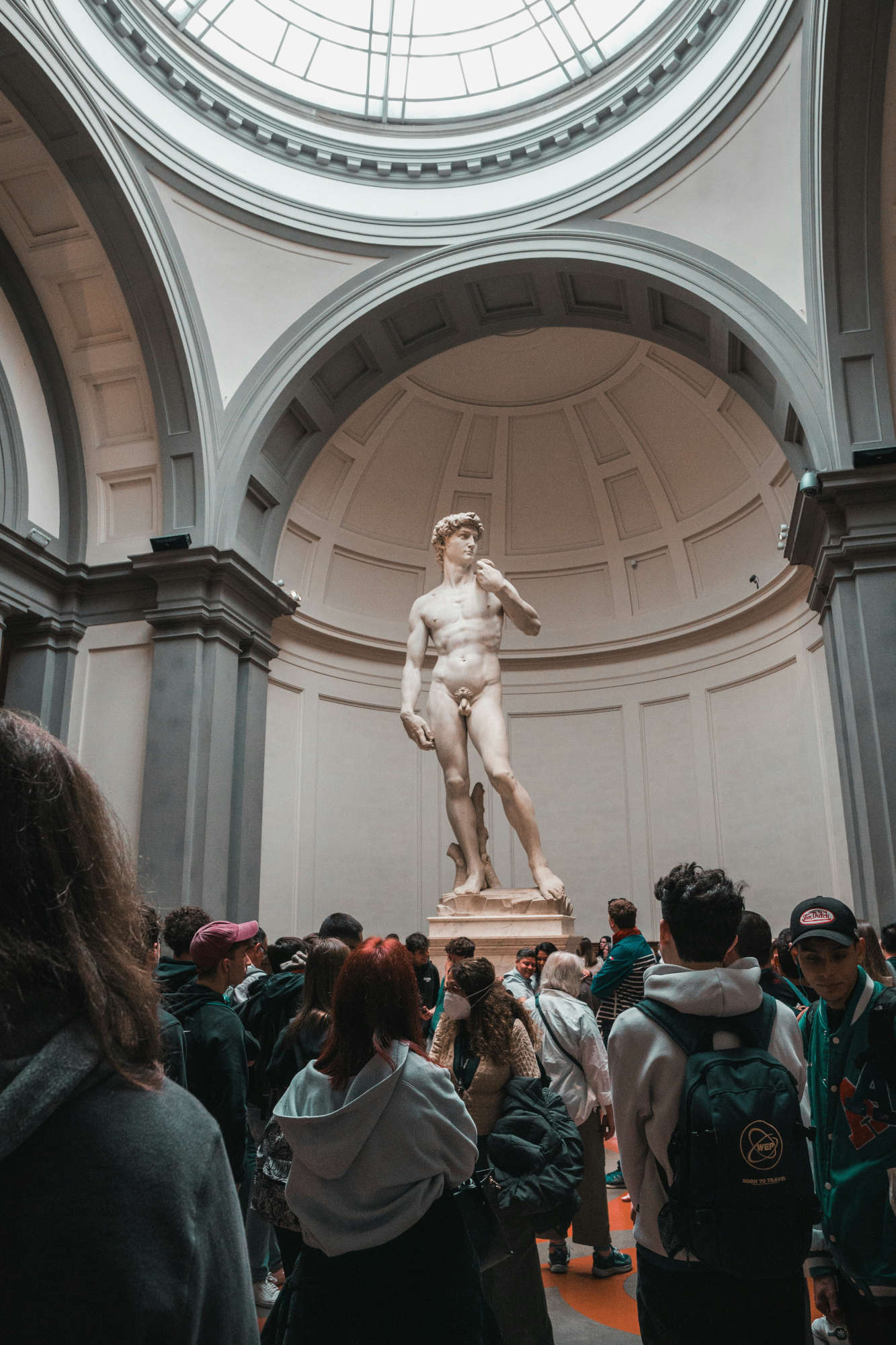 Visitors to the Academy Gallery. Photo: Diego Alexander
