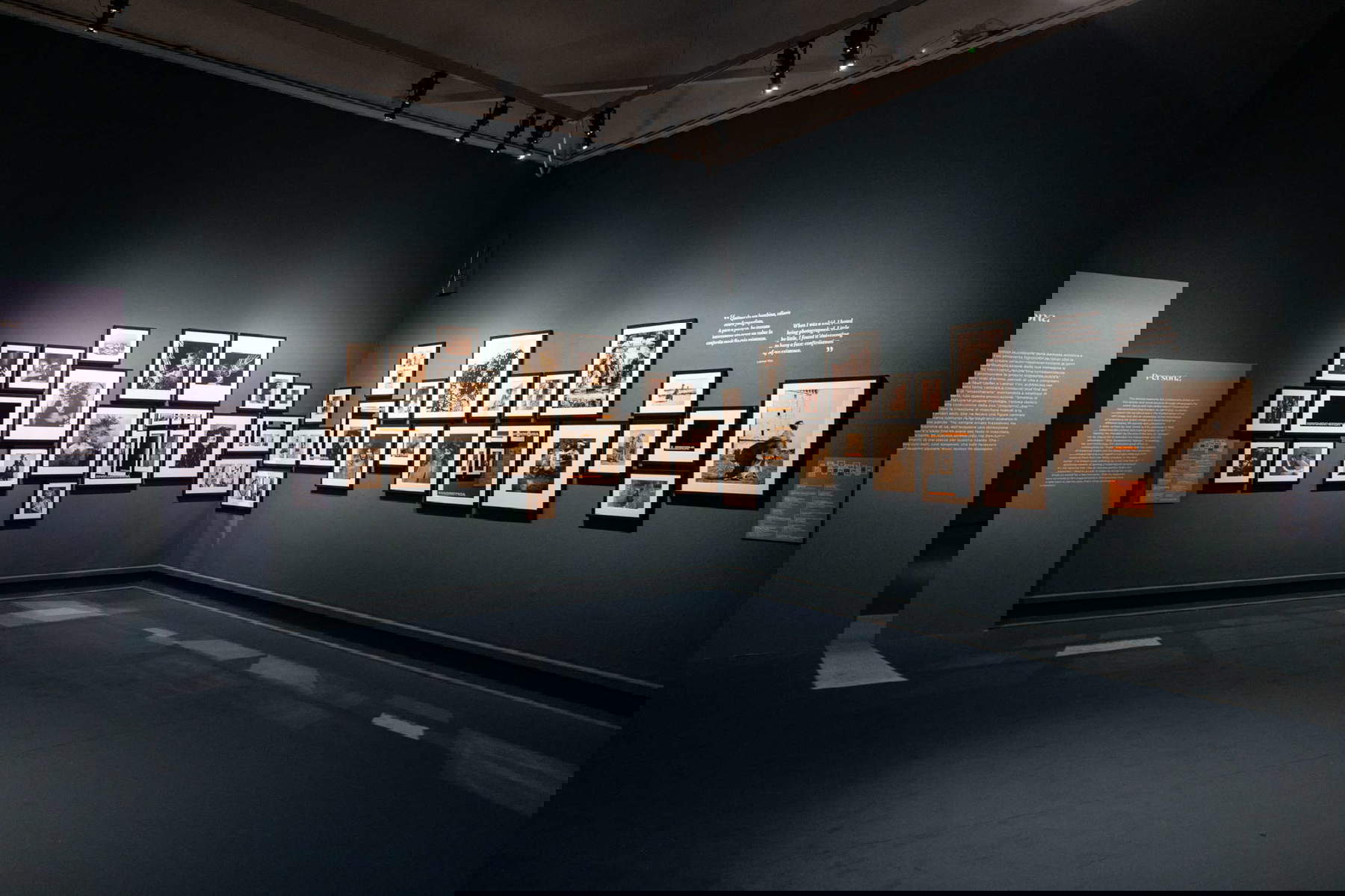 Montaje de la exposición Yo soy Leonor Fini