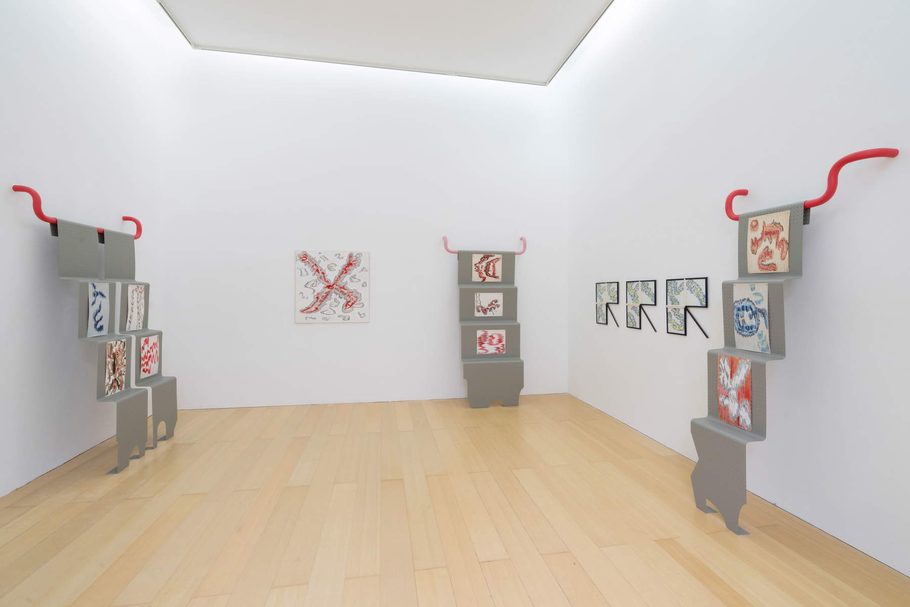 Montaje de la exposición Euphoria. Tomaso Binga. Foto: Amedeo Benestante