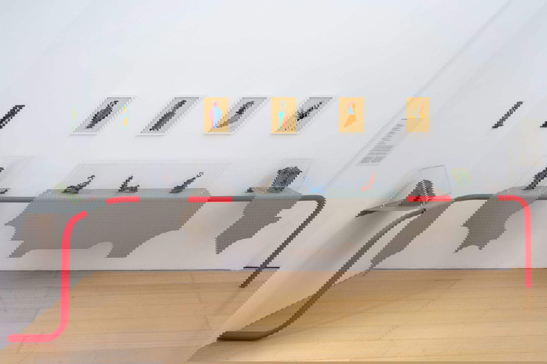 Montaje de la exposición Euphoria. Tomaso Binga. Foto: Amedeo Benestante