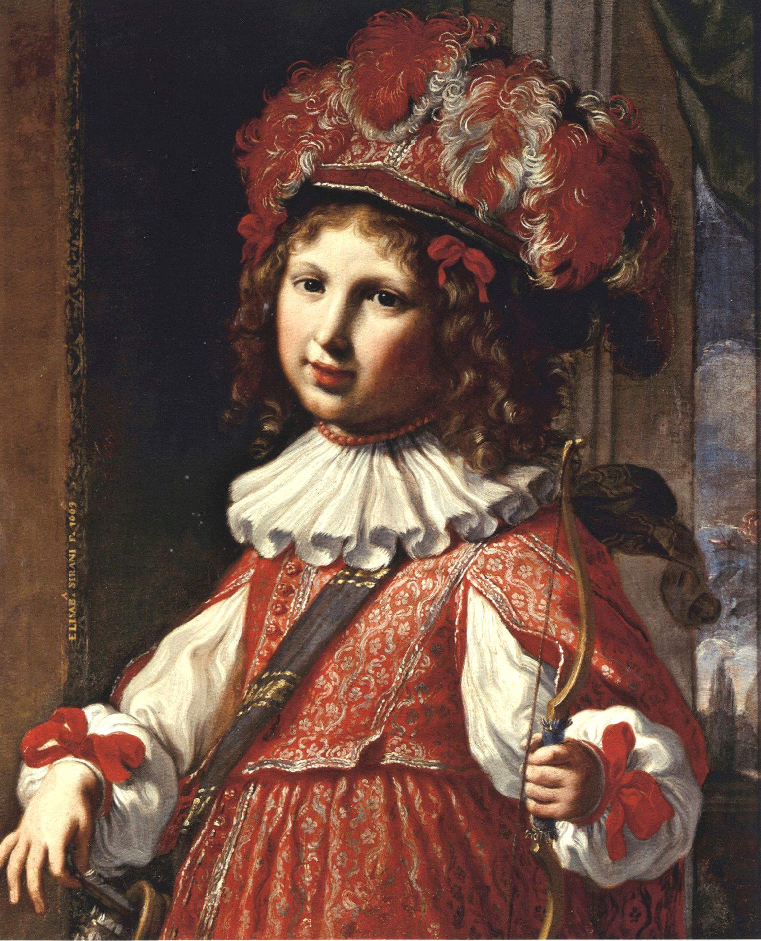 Elisabetta Sirani, Porträt von Vincenzo Ferdinando Ranuzzi (Warschau, Nationalmuseum)