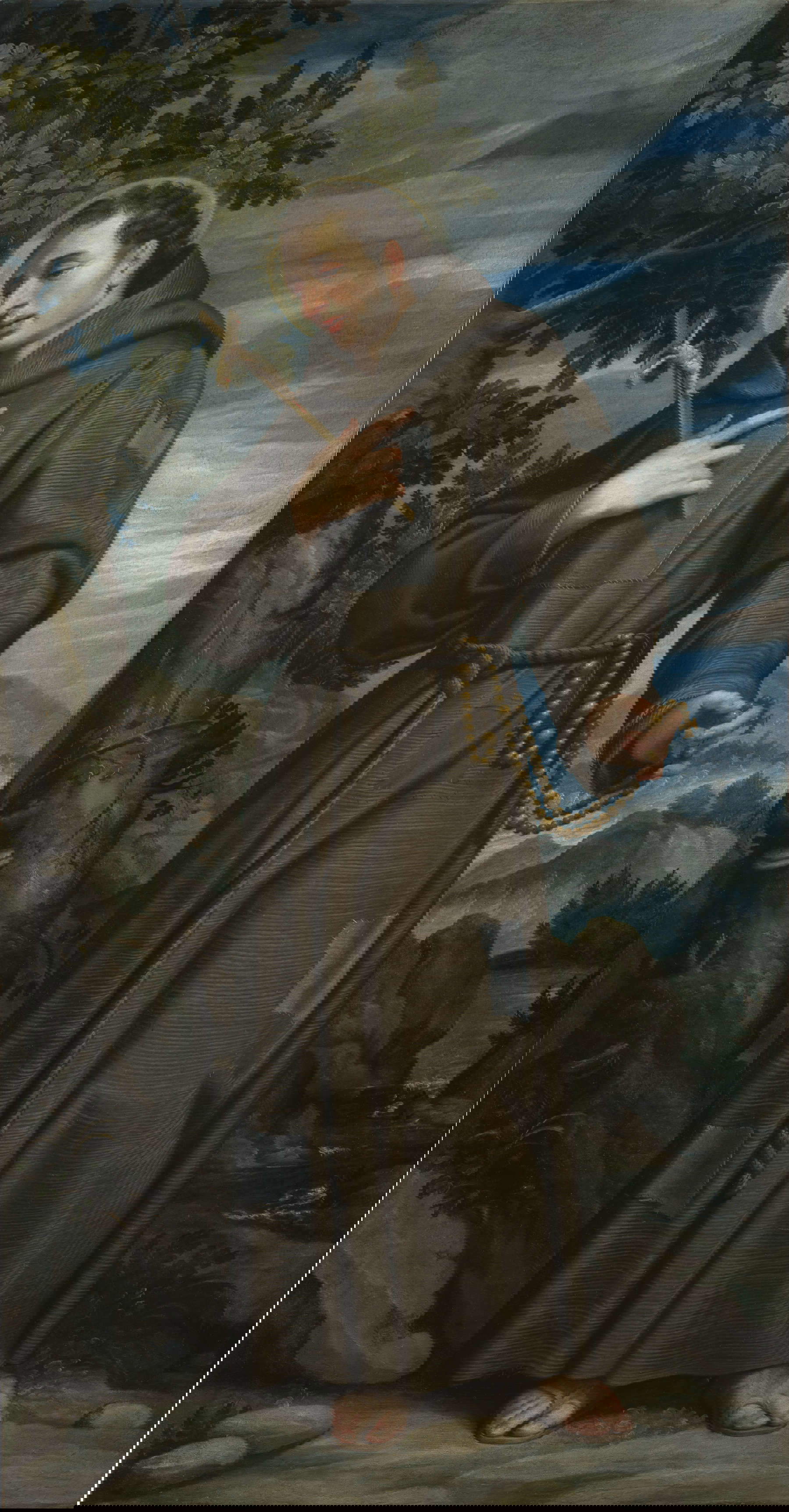 Giovanni Battista Trotti detto il Malosso, San Diego d&rsquo;Alcal&agrave; (1595; olio su tela, 117 x 60 cm; Olanda, collezione privata)