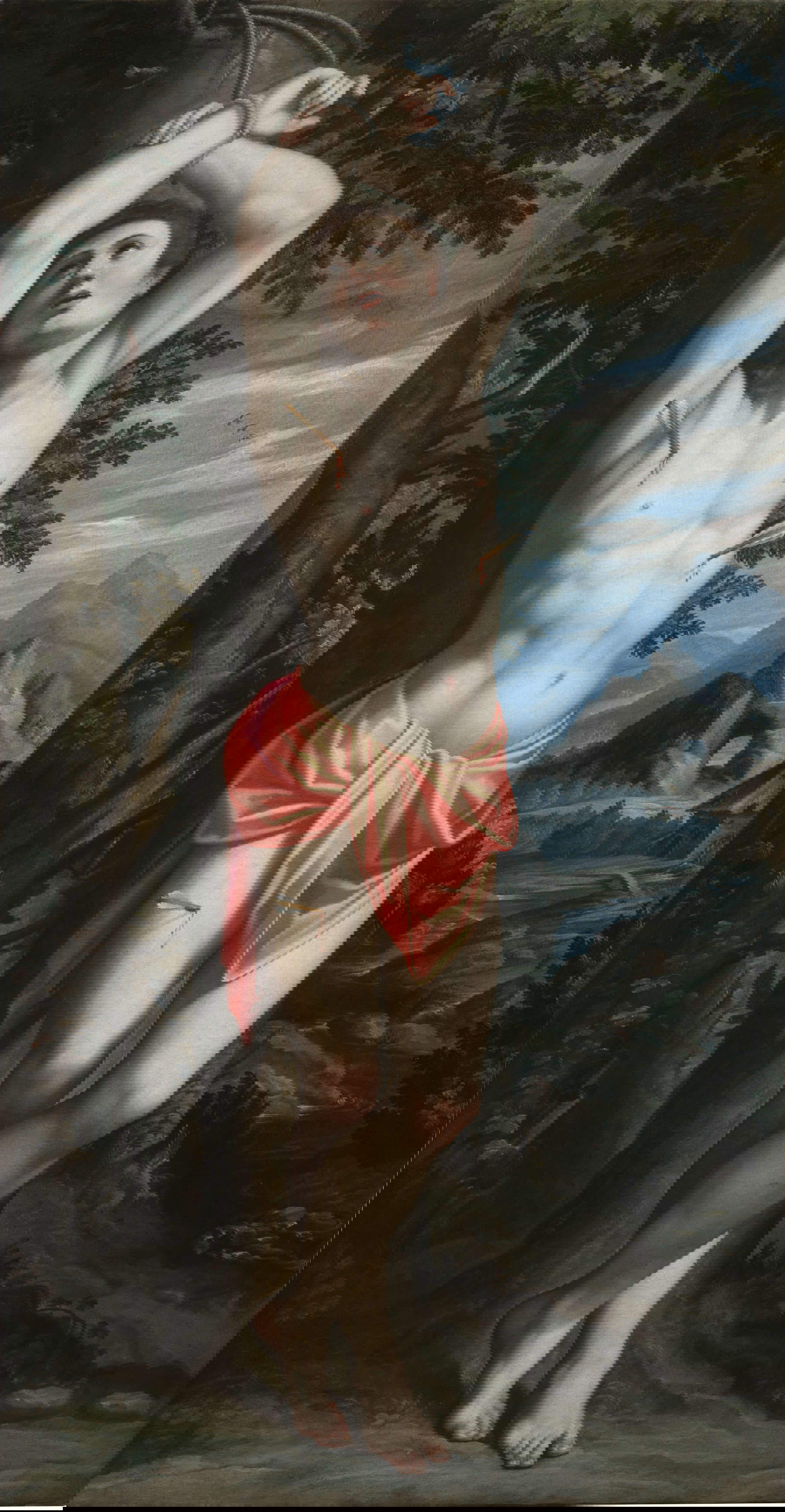 Giovanni Battista Trotti detto il Malosso, San Sebastiano (1595; olio su tela, 117 x 60 cm; Olanda, collezione privata)