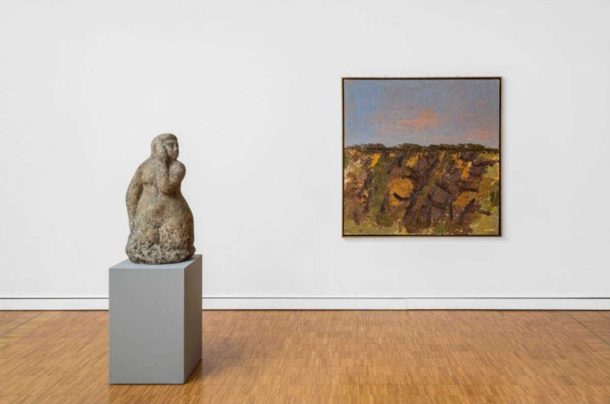 Allestimenti della mostra &ldquo;Una storia di arte e di poesia&rdquo;