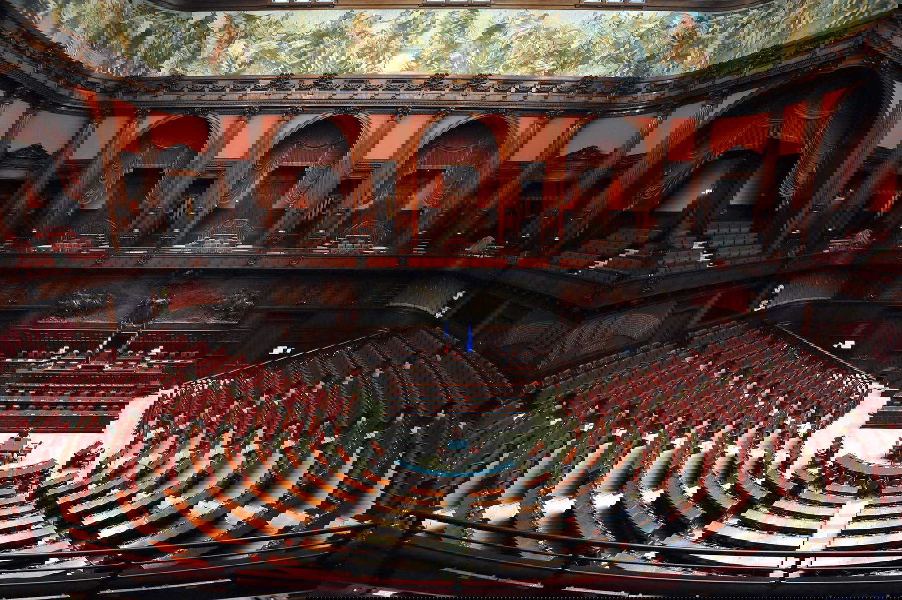 The Chamber of Montecitorio