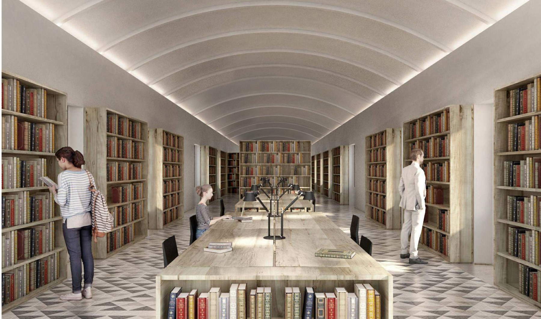 Rendering of the Biasa at the San Felice Palace. Image: Coprojects and SPI