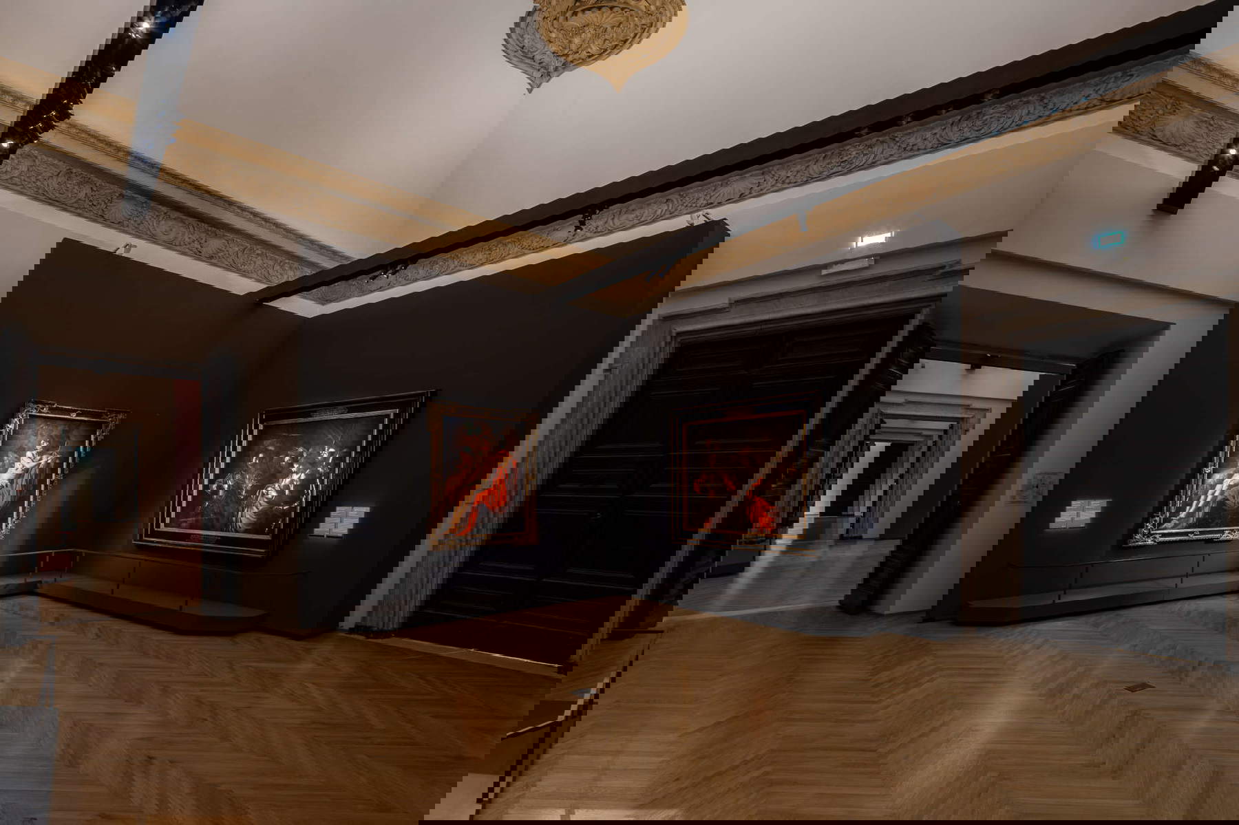 Allestimenti della mostra &ldquo;Caravaggio 2025&rdquo;. Foto: Alberto Novelli