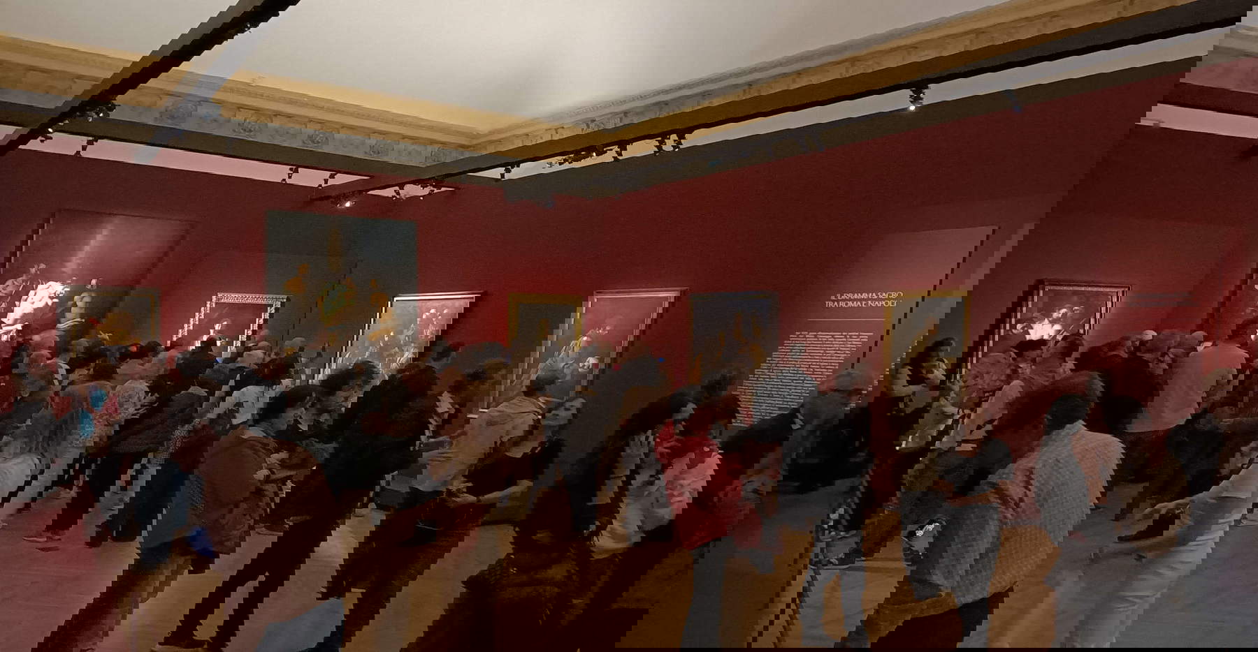 Il pubblico in mostra. Foto: Silvia Mazza