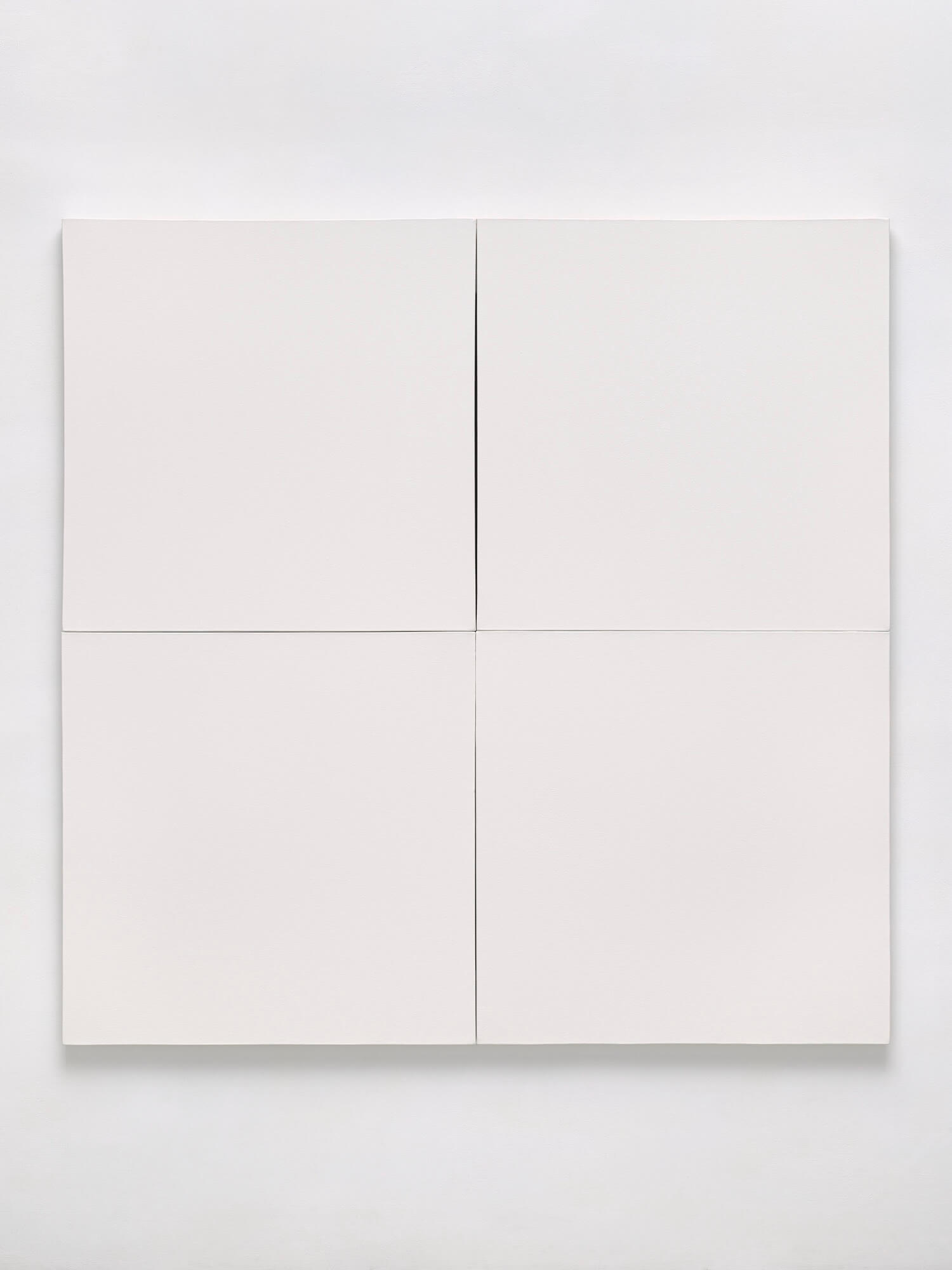 Robert Rauschenberg, Pintura blanca (1951; pintura interior sobre lienzo, 183 x 183 cm; Fundación Robert Rauschenberg) Robert Rauschenberg, Pintura blanca (1951; pintura interior sobre lienzo, 183 x 183 cm; Fundación Robert Rauschenberg)