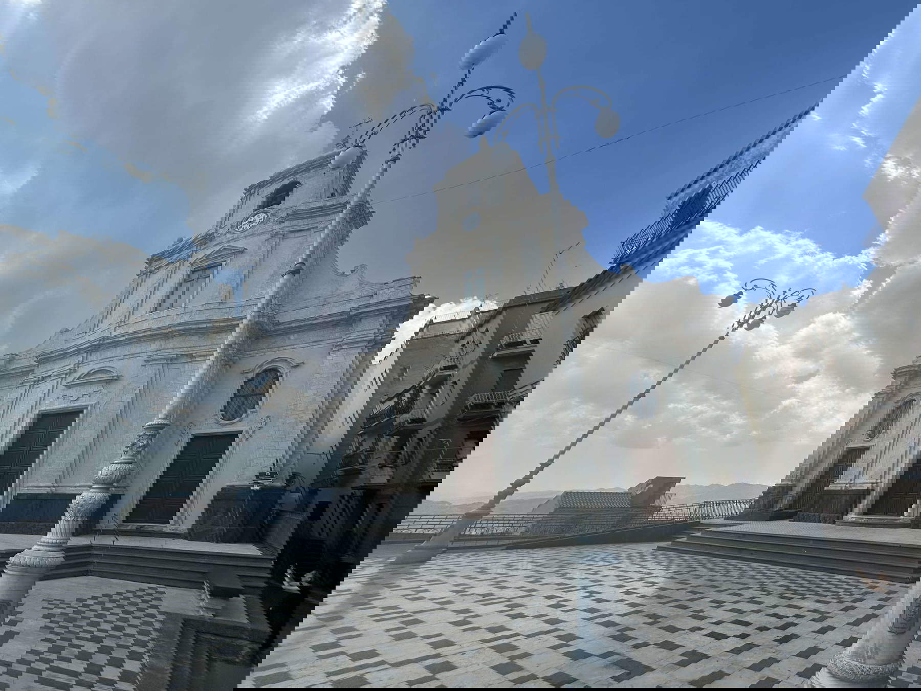 The restored facade of the Mother Church