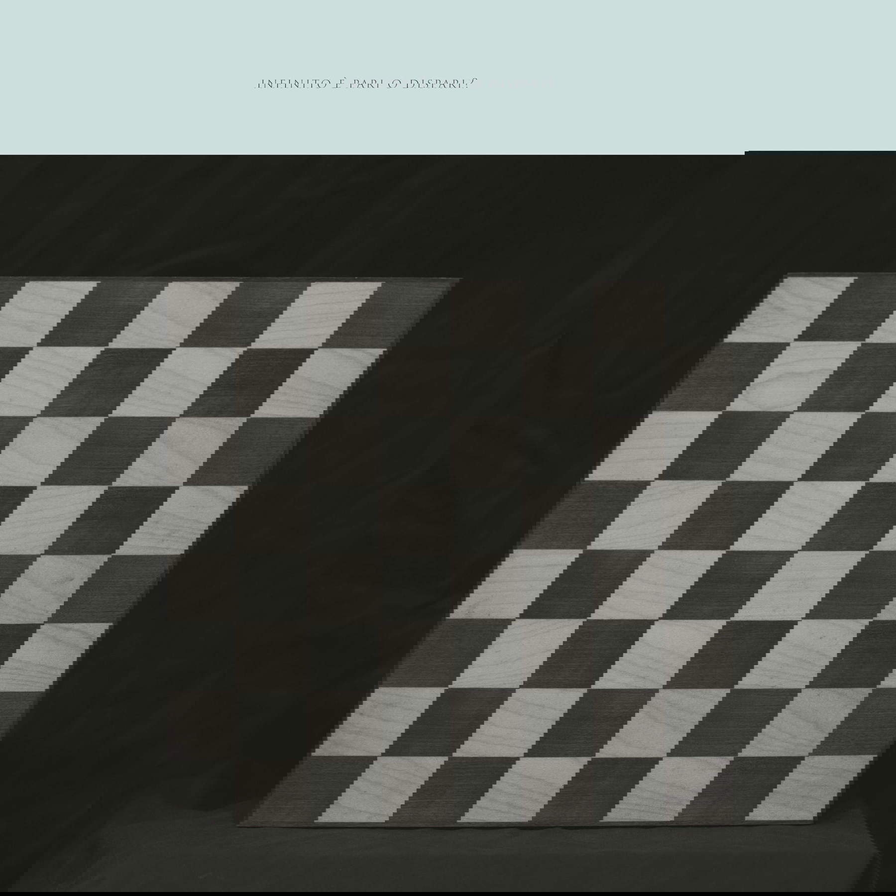 Pierluigi Fresia, L'infini est pair ou impair (2024)