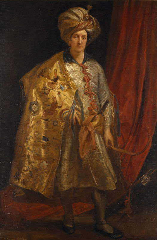 Anton van Dyck, Sir Robert Shirley (1622; Öl auf Leinwand; Petworth House, National Trust Collections, The Egremont Collection)