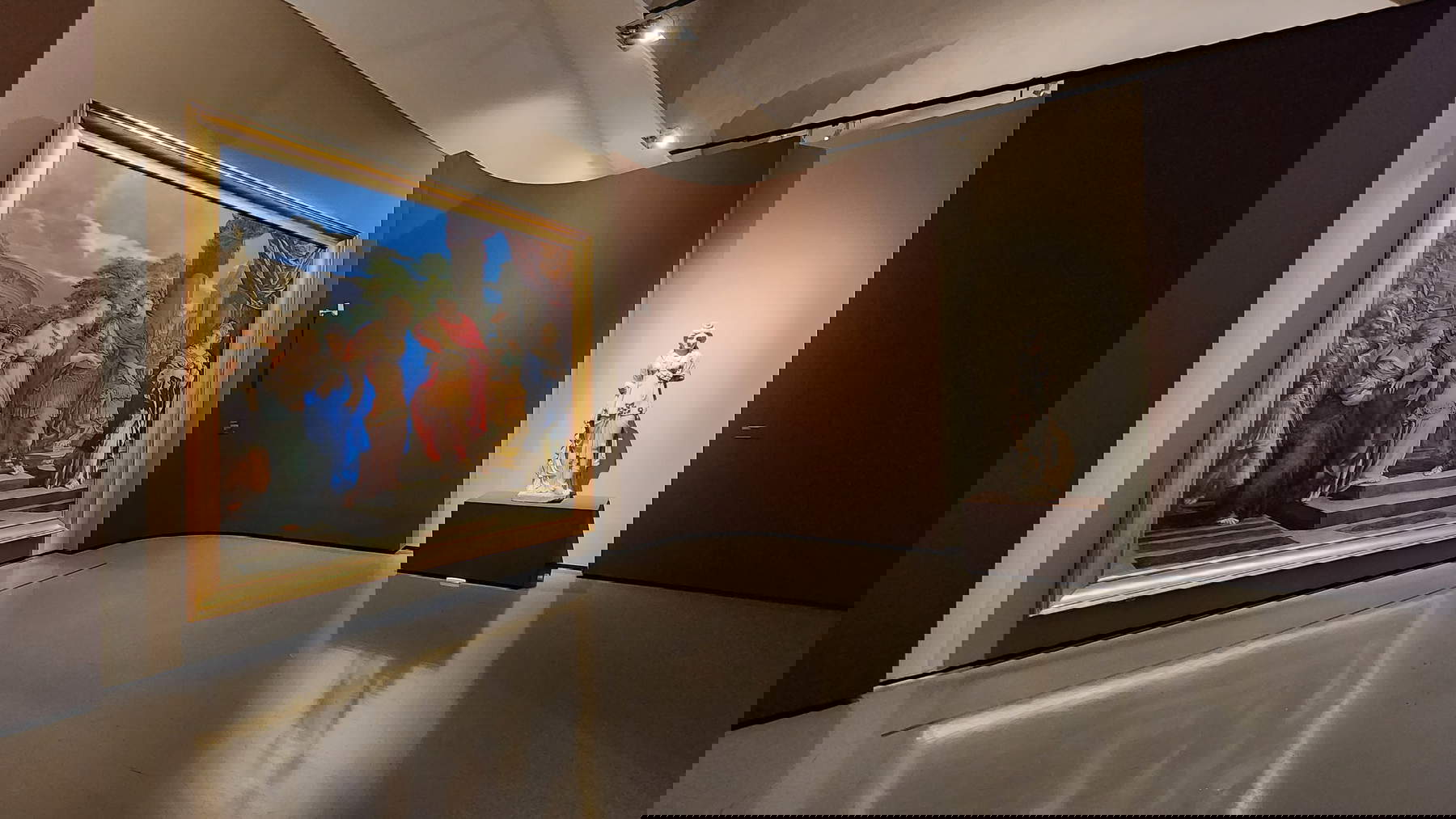 Die Einrichtung der globalen Barockausstellung