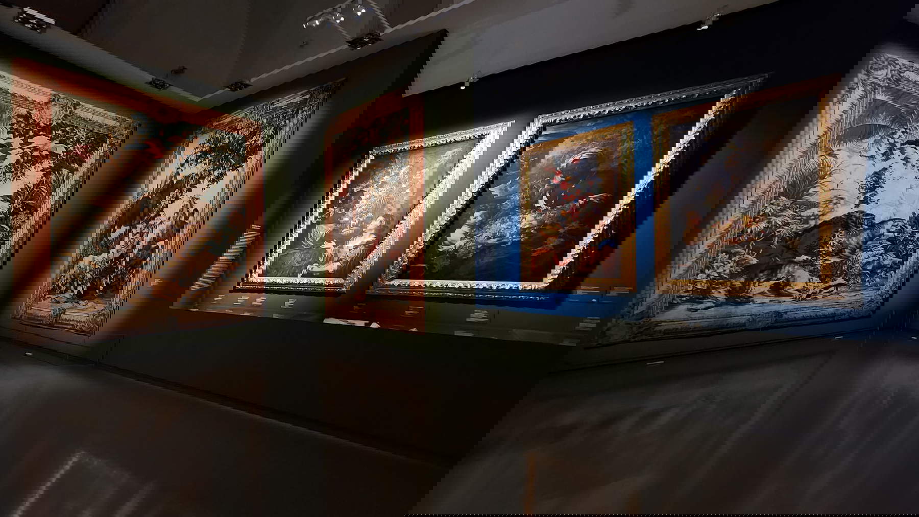 Die Einrichtung der globalen Barockausstellung