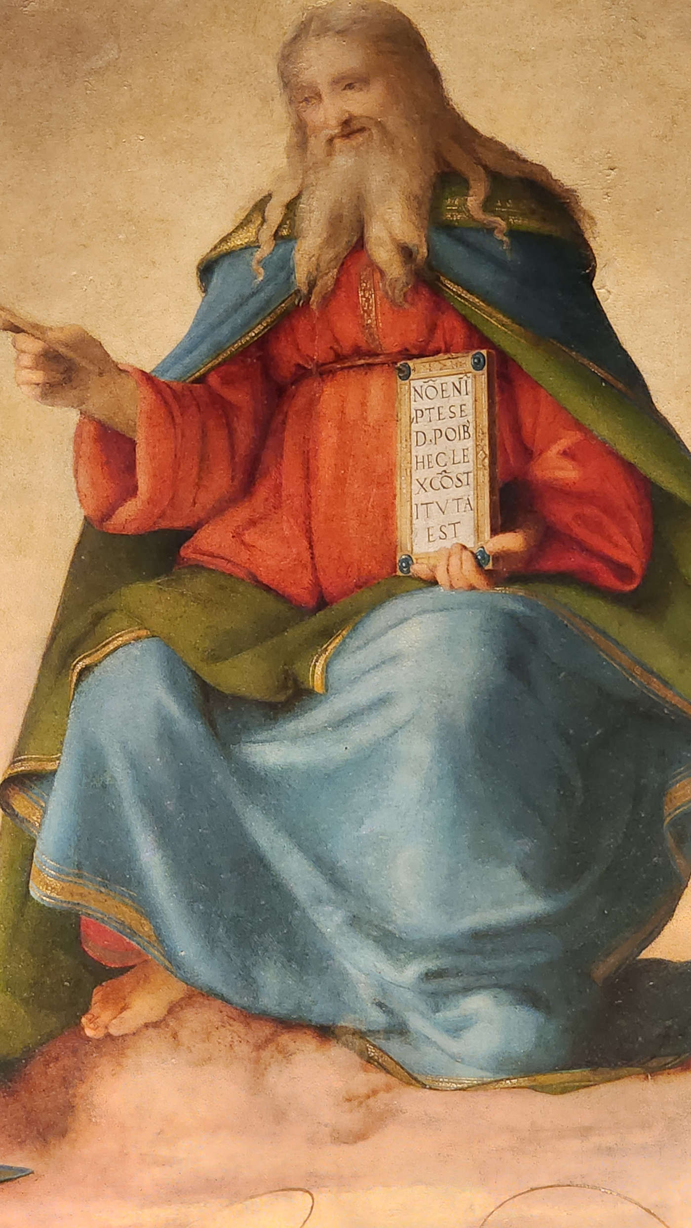 Piero di Cosimo, Inmaculada Concepción, detalle