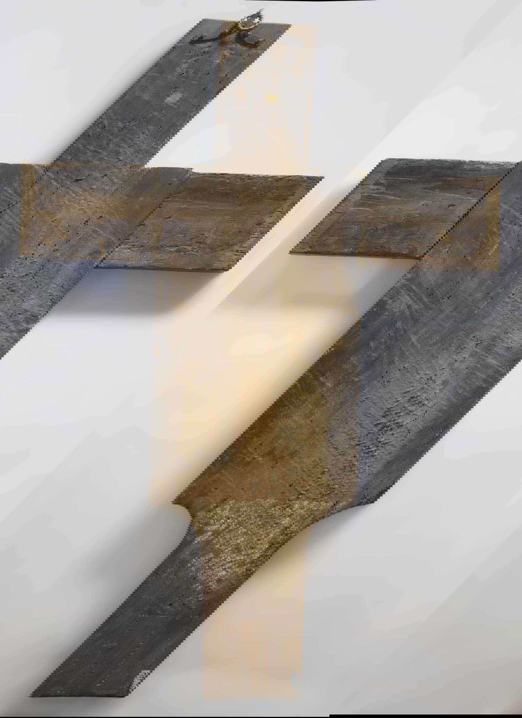 The back of the cross