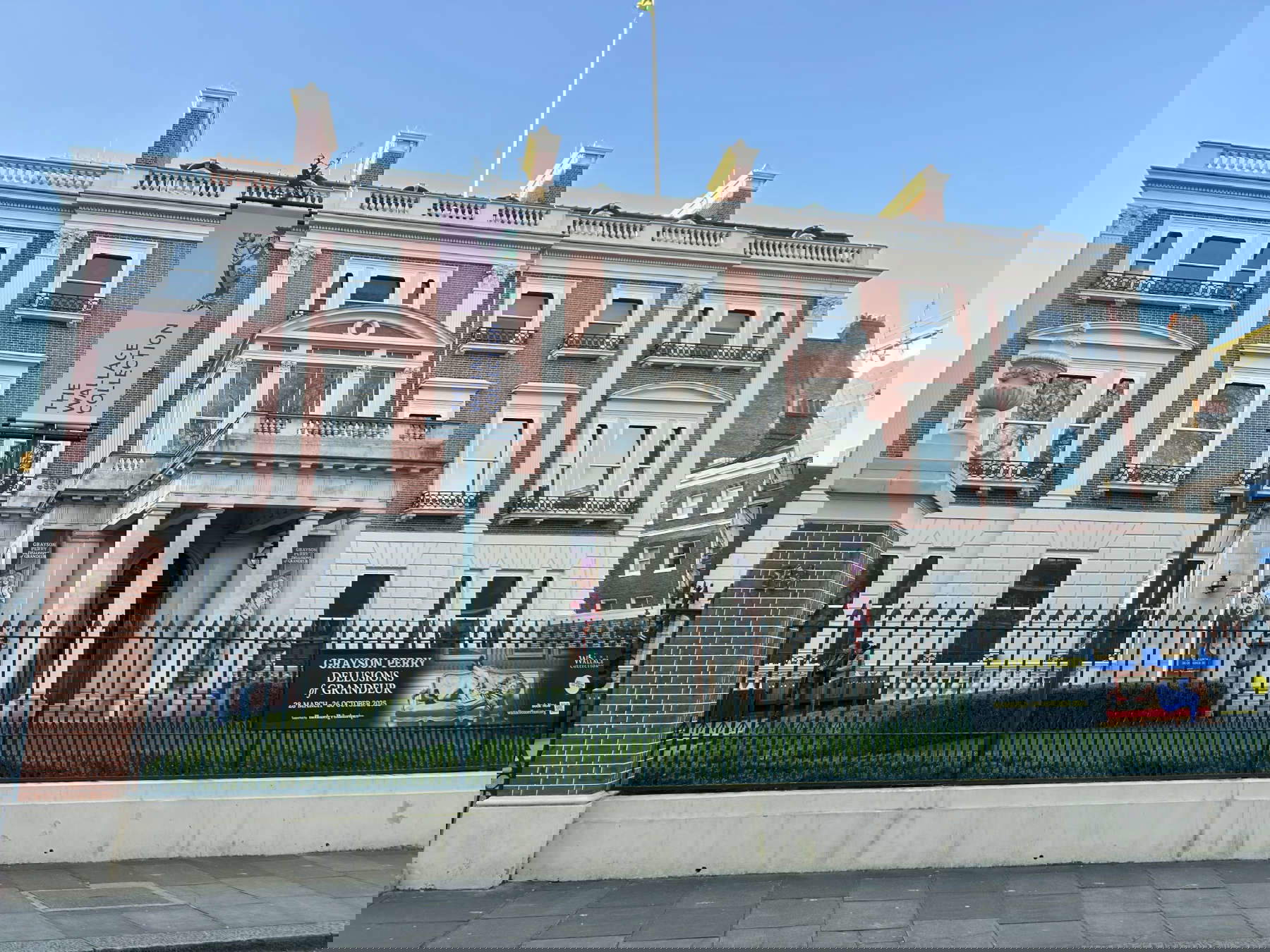 Exterior de Hertford House, sede de la Wallace Collection