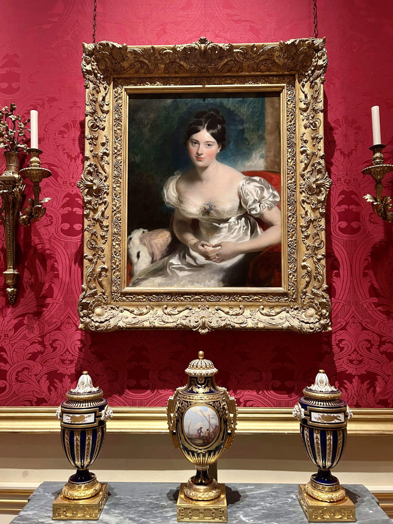 Thomas Lawrence, Margaret, condesa de Blessington (1822; óleo sobre lienzo, 91 x 67 cm; Londres, Wallace Collection)