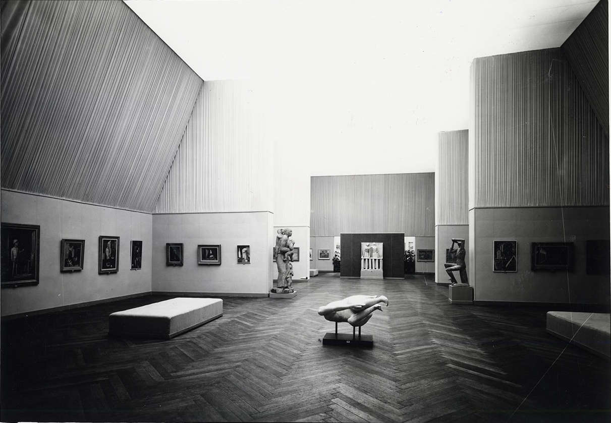 La Biennale del 1948. Foto: Giacomelli Venezia La Biennale del 1948. Foto: Giacomelli Venezia