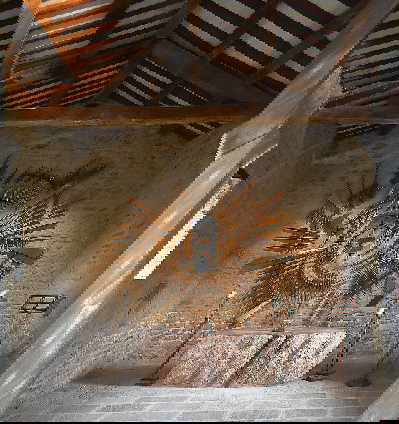 Le retable de l'église de Pietrarubbia