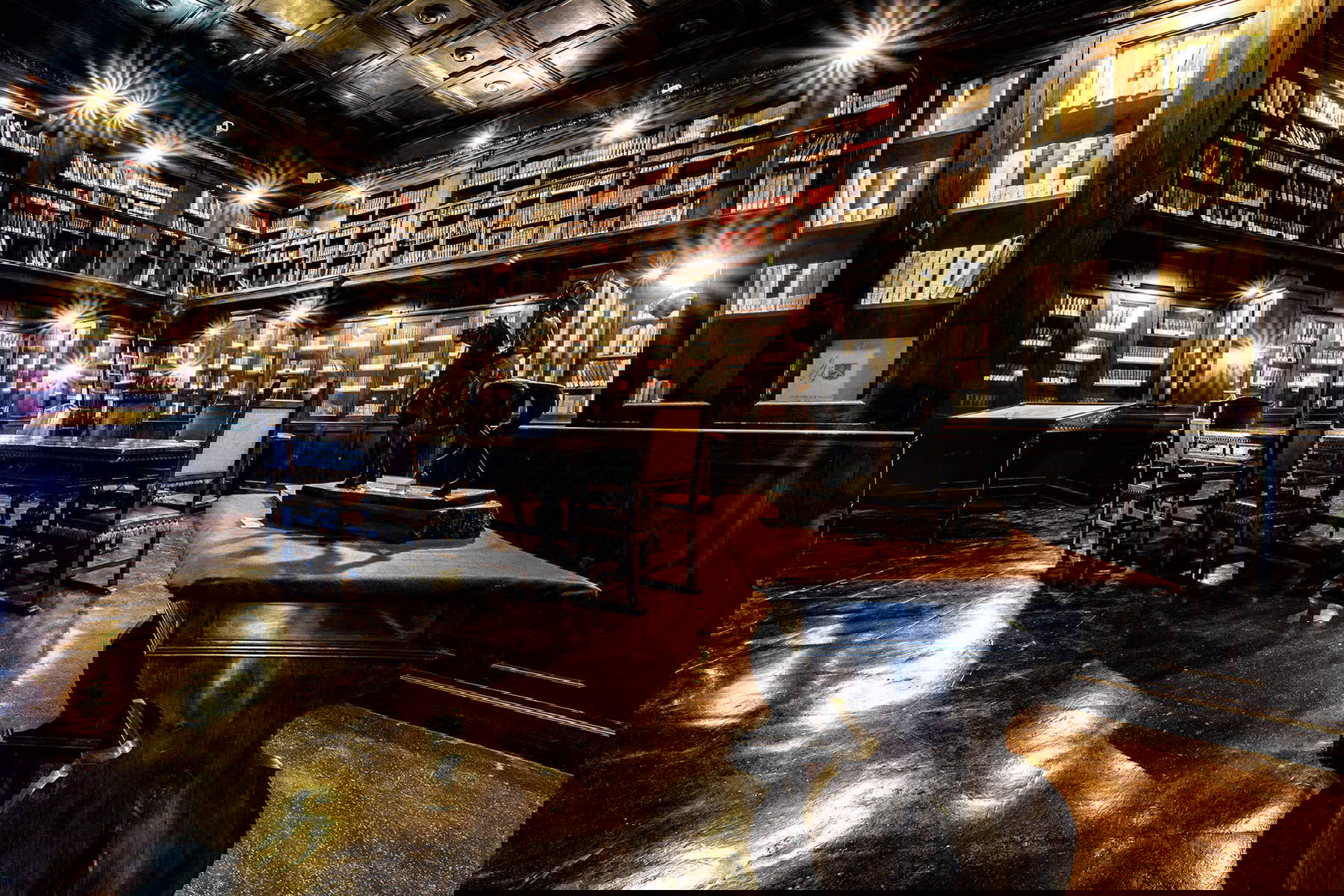 Biblioteca Nazionale di Napoli. Photo : Ministère de la Culture