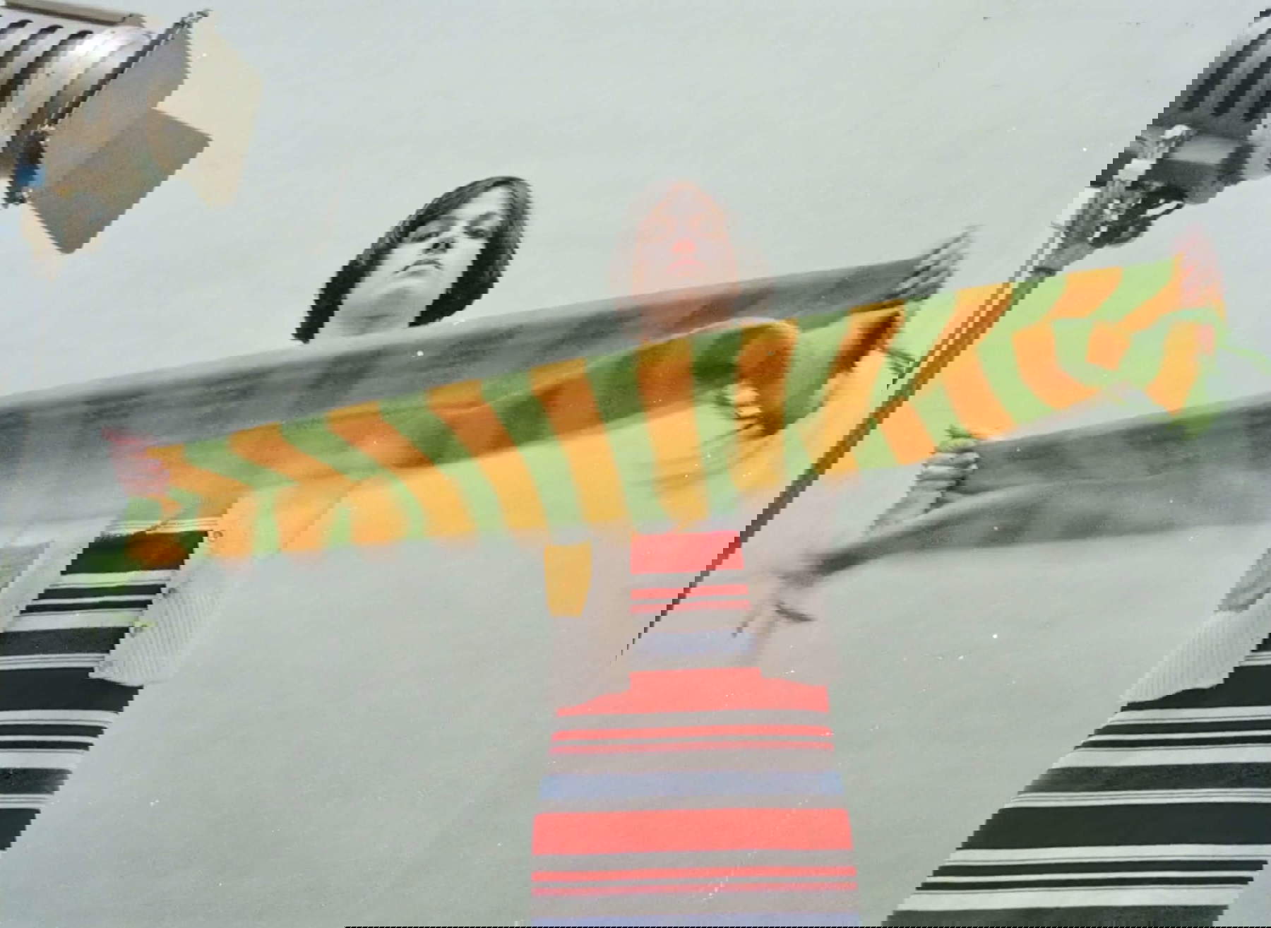 Luca Patella, Rosa Foschi nel film Vedo, vado! (1969). Su concessione di Cineteca di Bologna