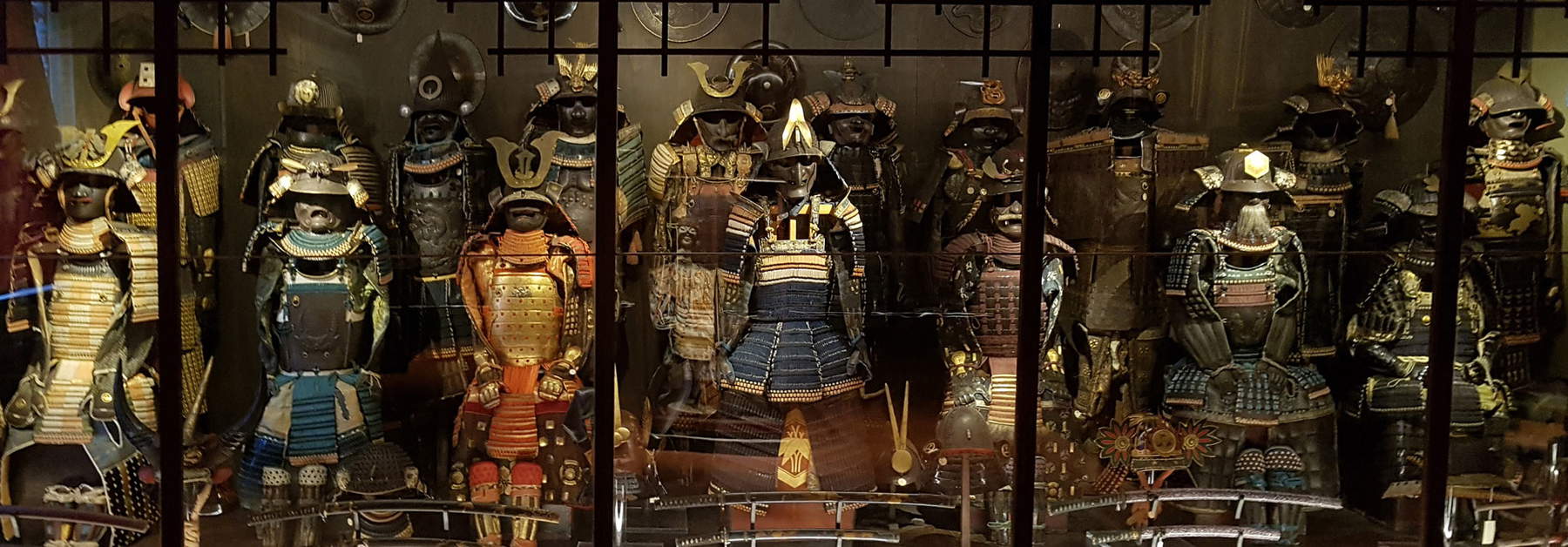 Die japanische Waffenkammer des Stibbert-Museums. Foto: Stibbert-Museum