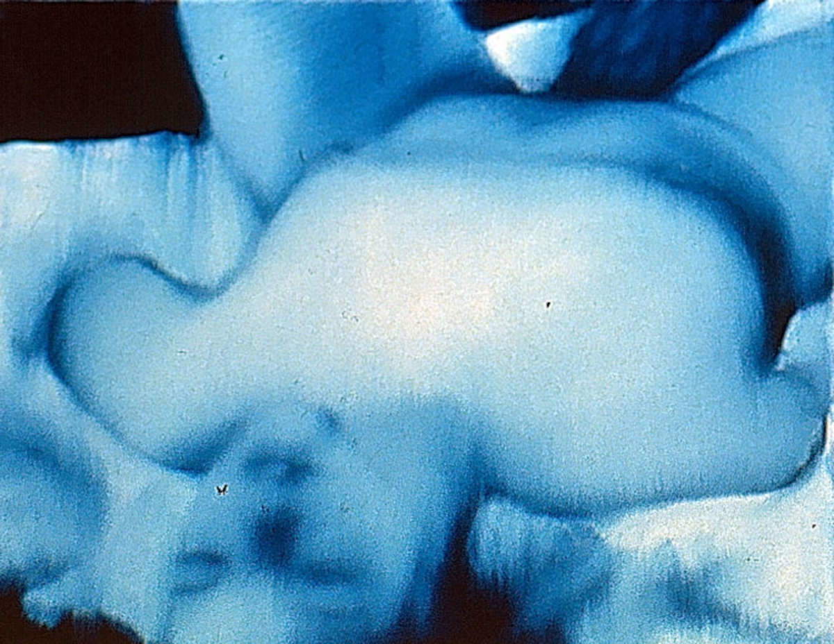 Daniele Galliano, Ohne Titel (1993; Öl auf Leinwand, 24 x 30 cm)