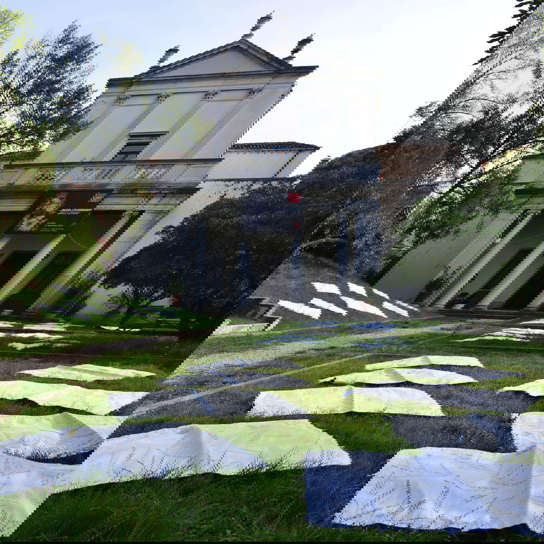 Rachel Lee Hovnanian, Angels Listening (2022), installation view at the Venice Biennale 2022