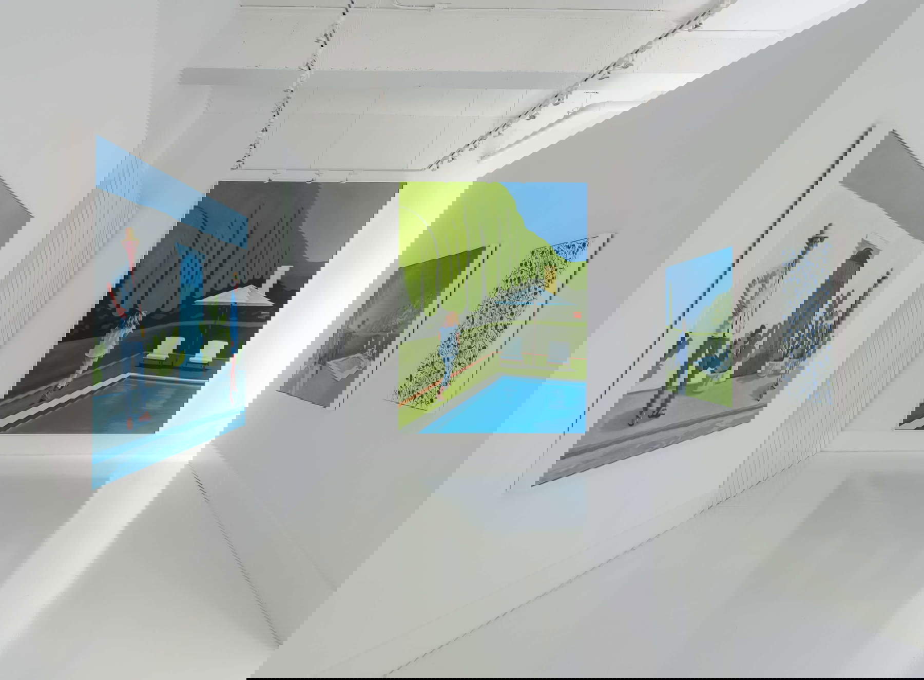 View of the exhibition Beyond the hedges (Palm Beach, County Gallery)