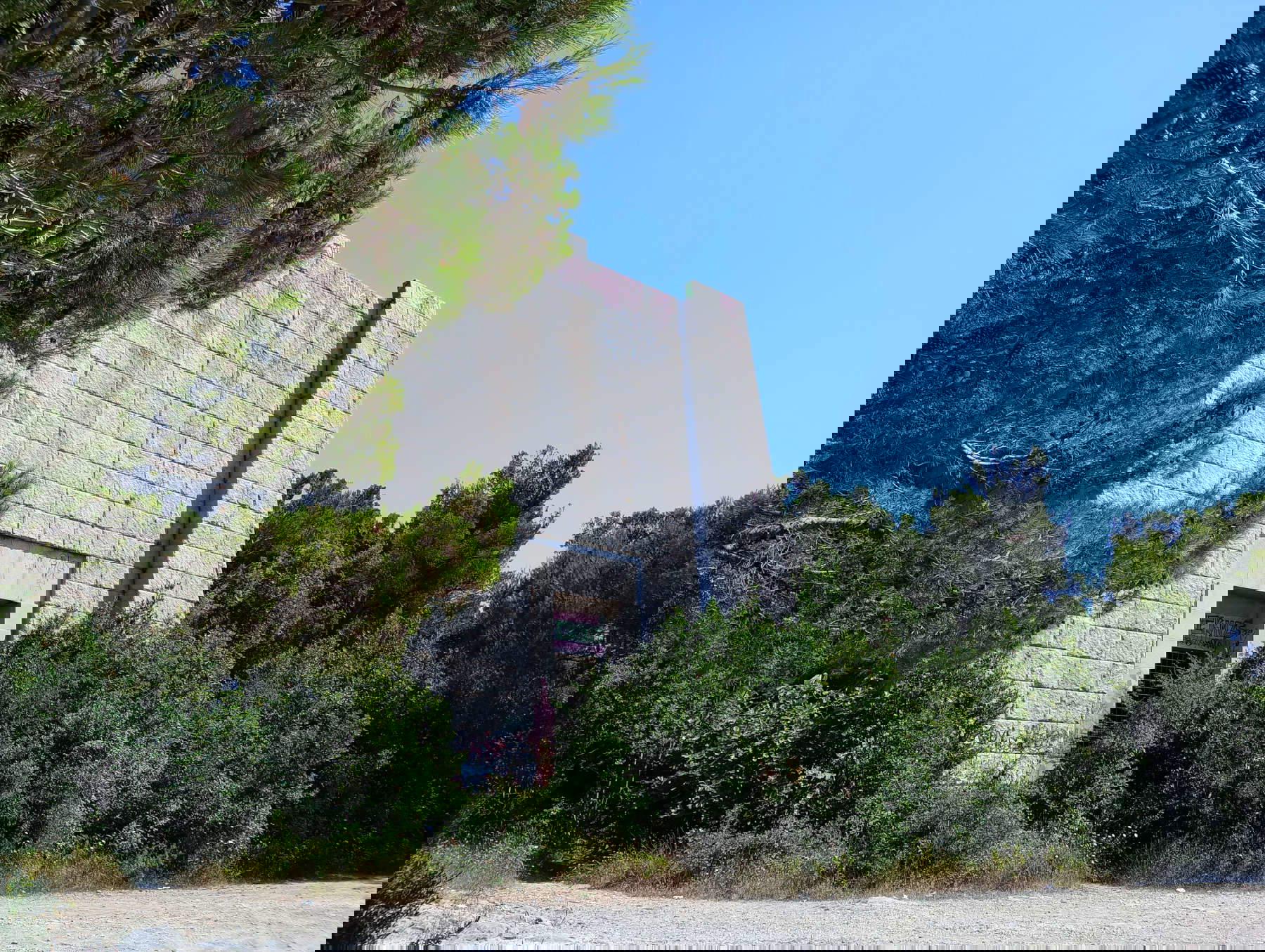 Ruins of the unfinished mausoleum of Costanzo Ciano, Livorno. Photo: Federico Giannini