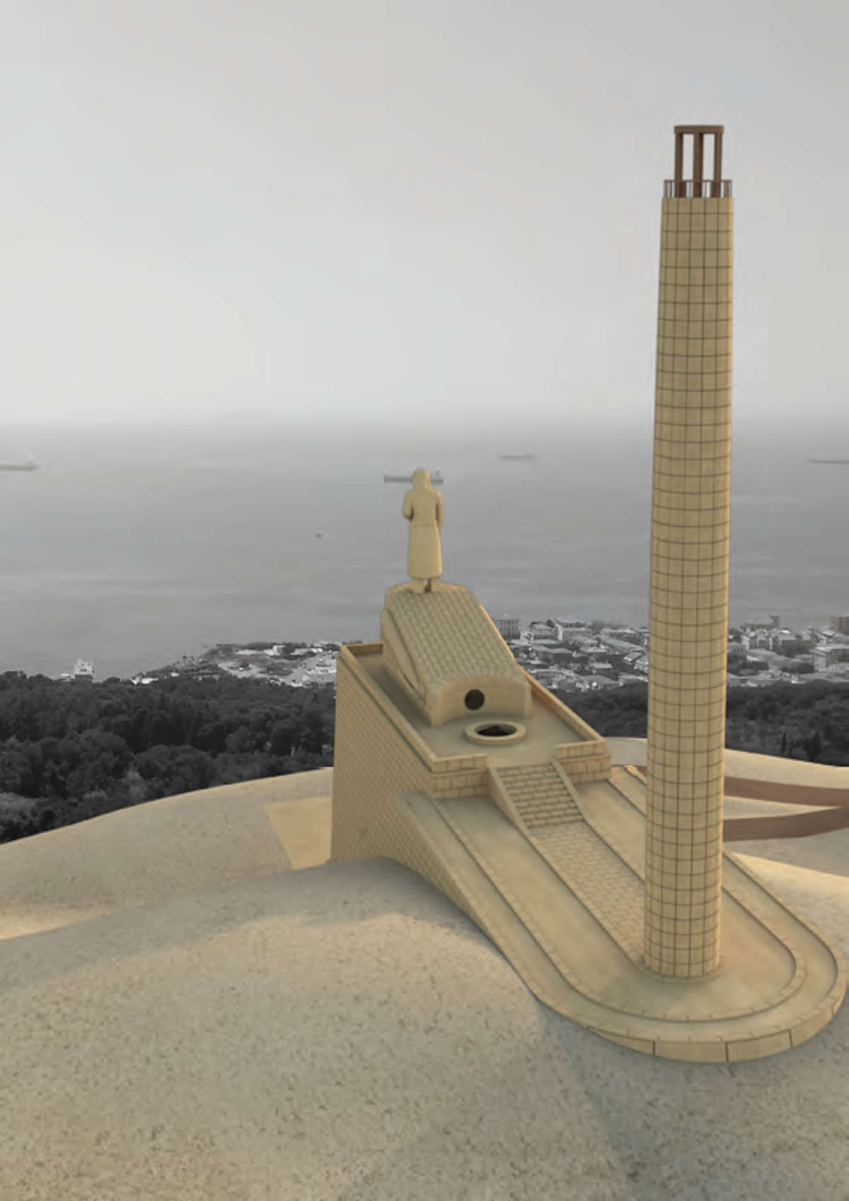 Virtual reconstruction by Elena Ippoliti, Laura Carnevali and Fabio Lanfranchi