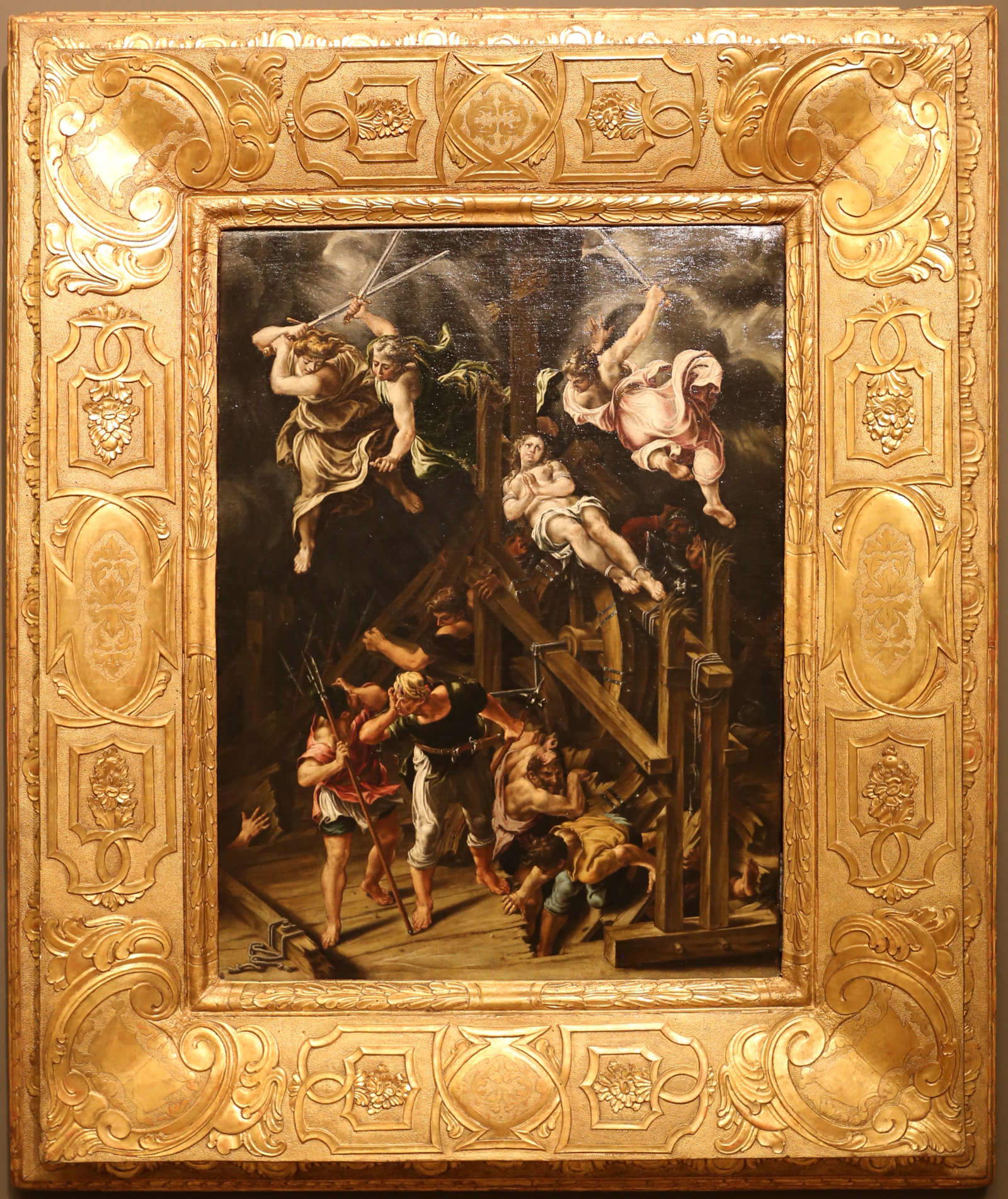 7. Lelio Orsi, Martyre de sainte Catherine (vers 1560 ; huile sur panneau, 88 x 67 cm, Modène, Galleria Estense)