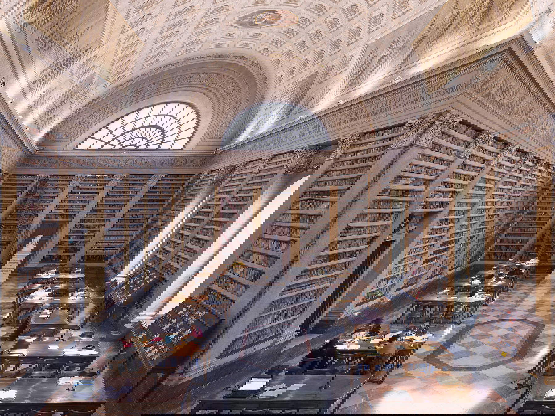 Bibliothèque palatine. Photo : Giovanni H&auml;nninen