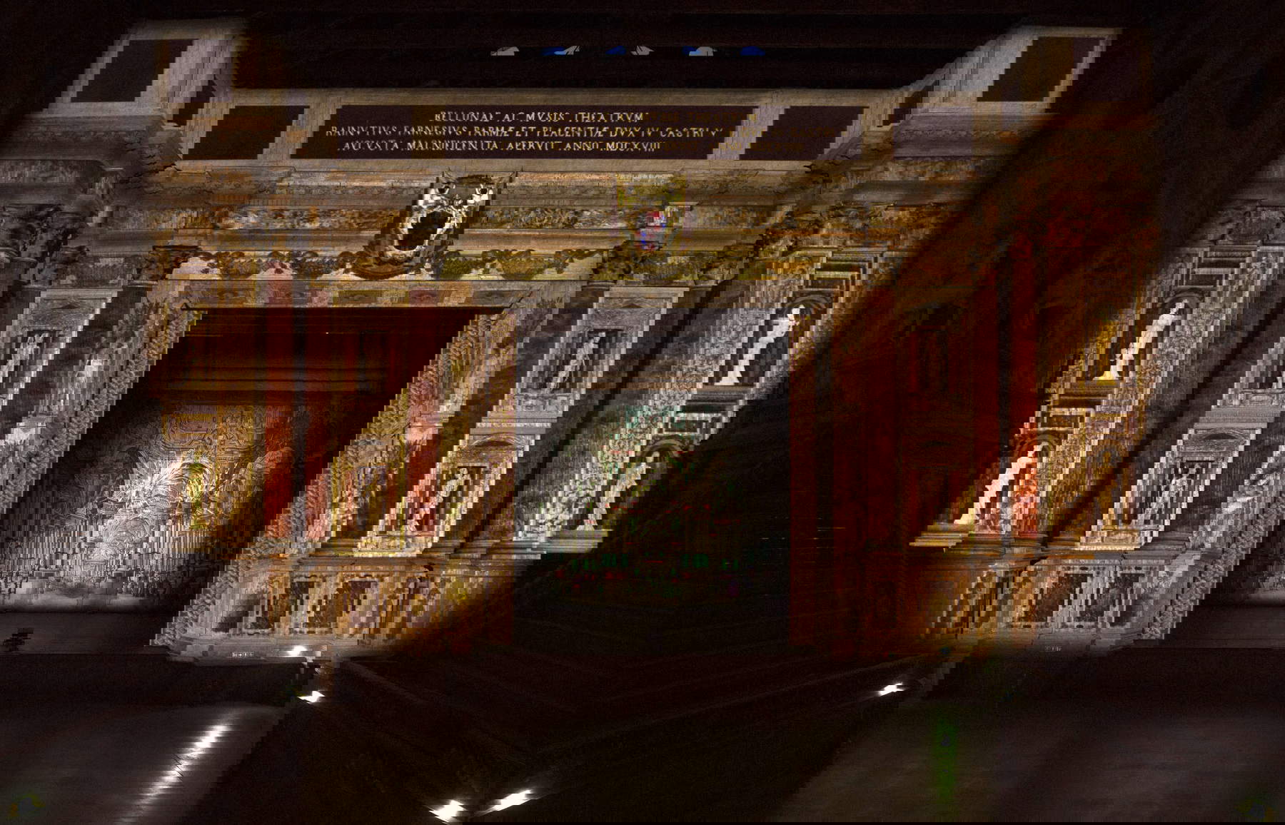 Théâtre Farnese. Photo : Giovanni H&auml;nninen