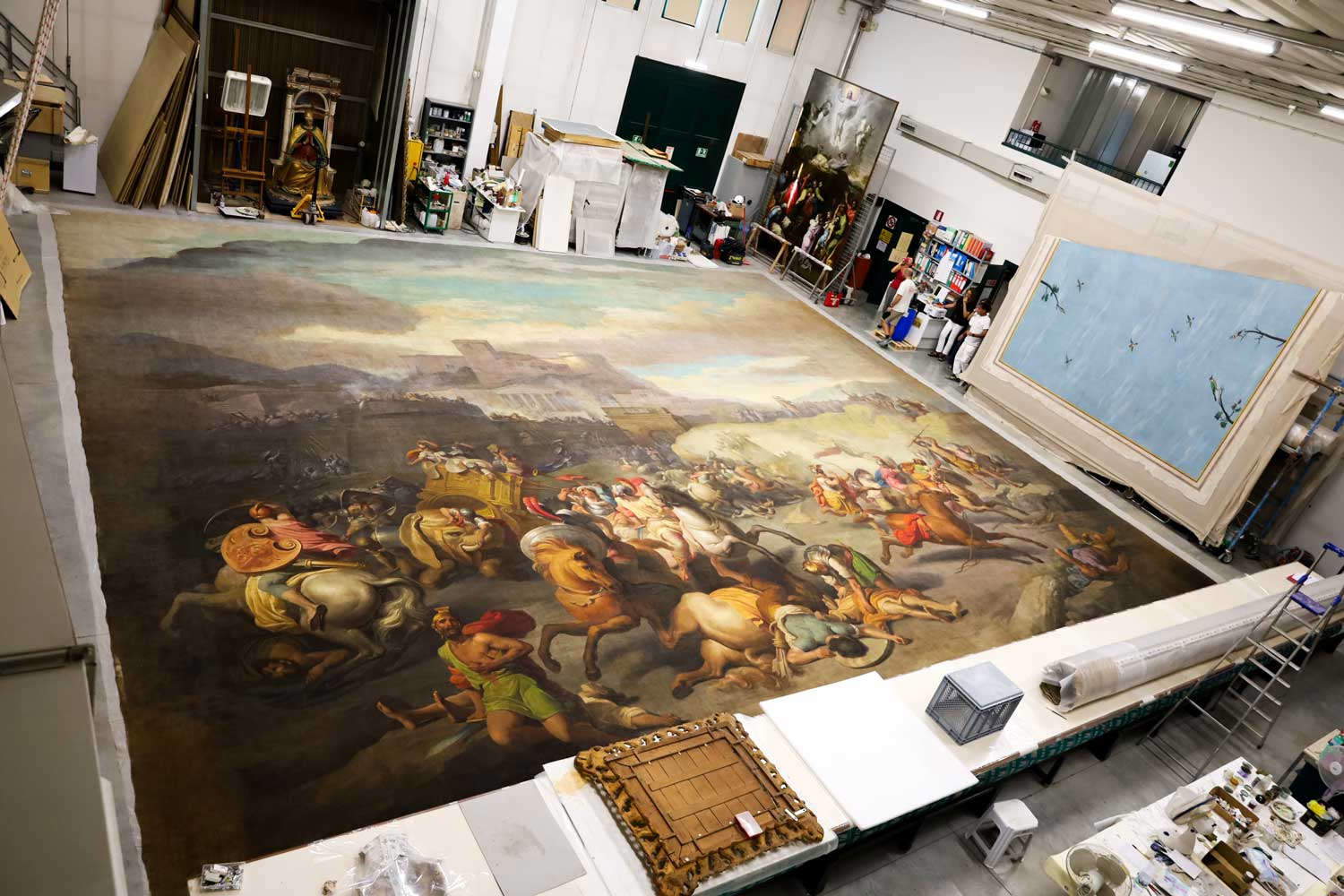 The curtain at the Coo. Be.C.